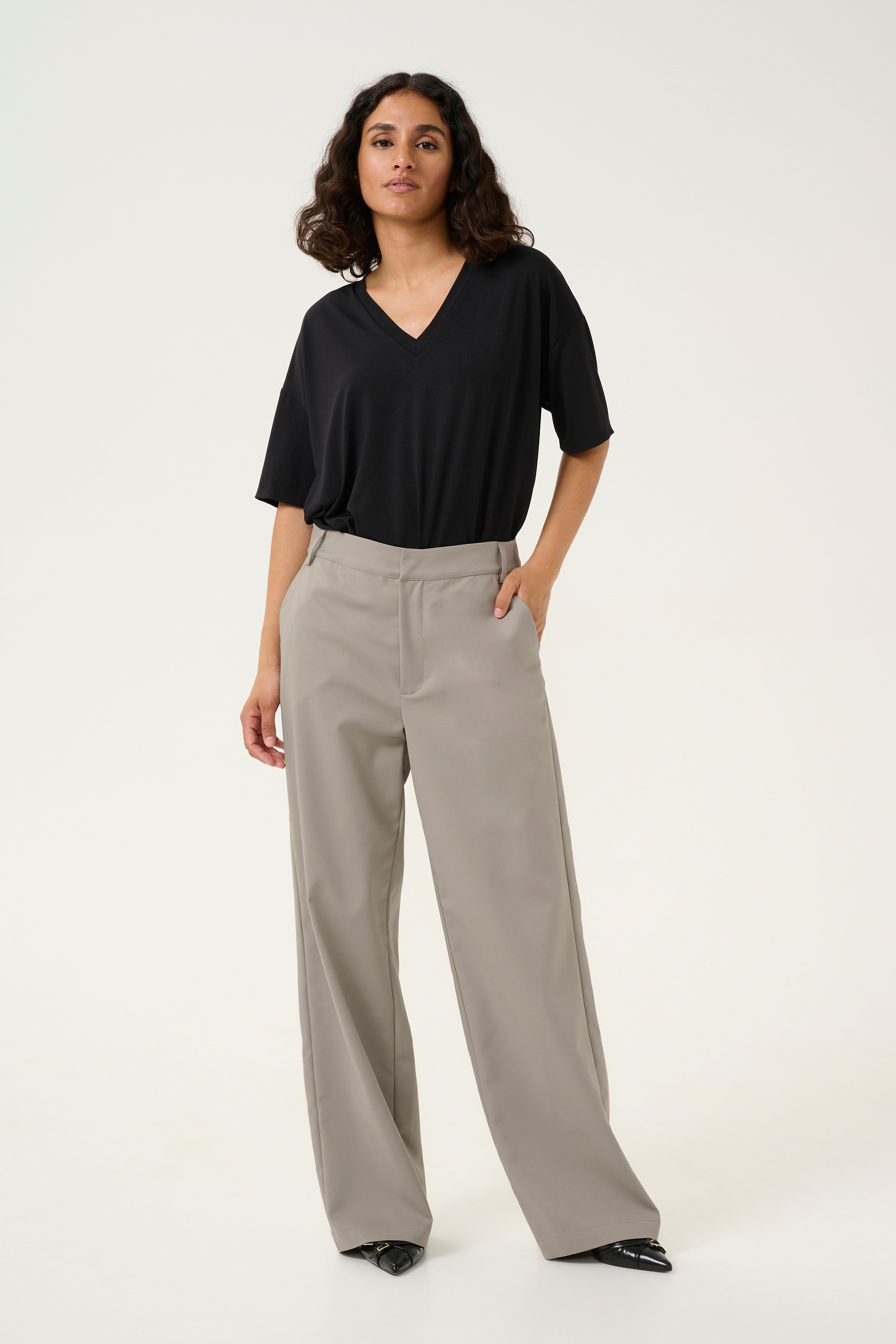 KAFFE Stoffhose »Casual Hose KAloraine«