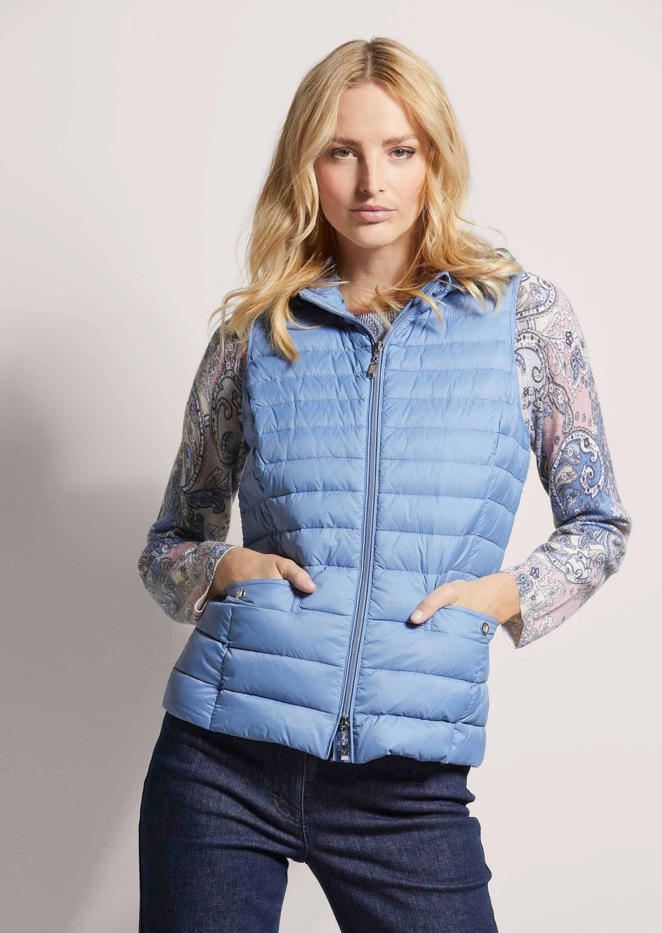 MADELEINE Kurzweste "Steppweste Wattierte Steppweste mit Kapuze" günstig online kaufen