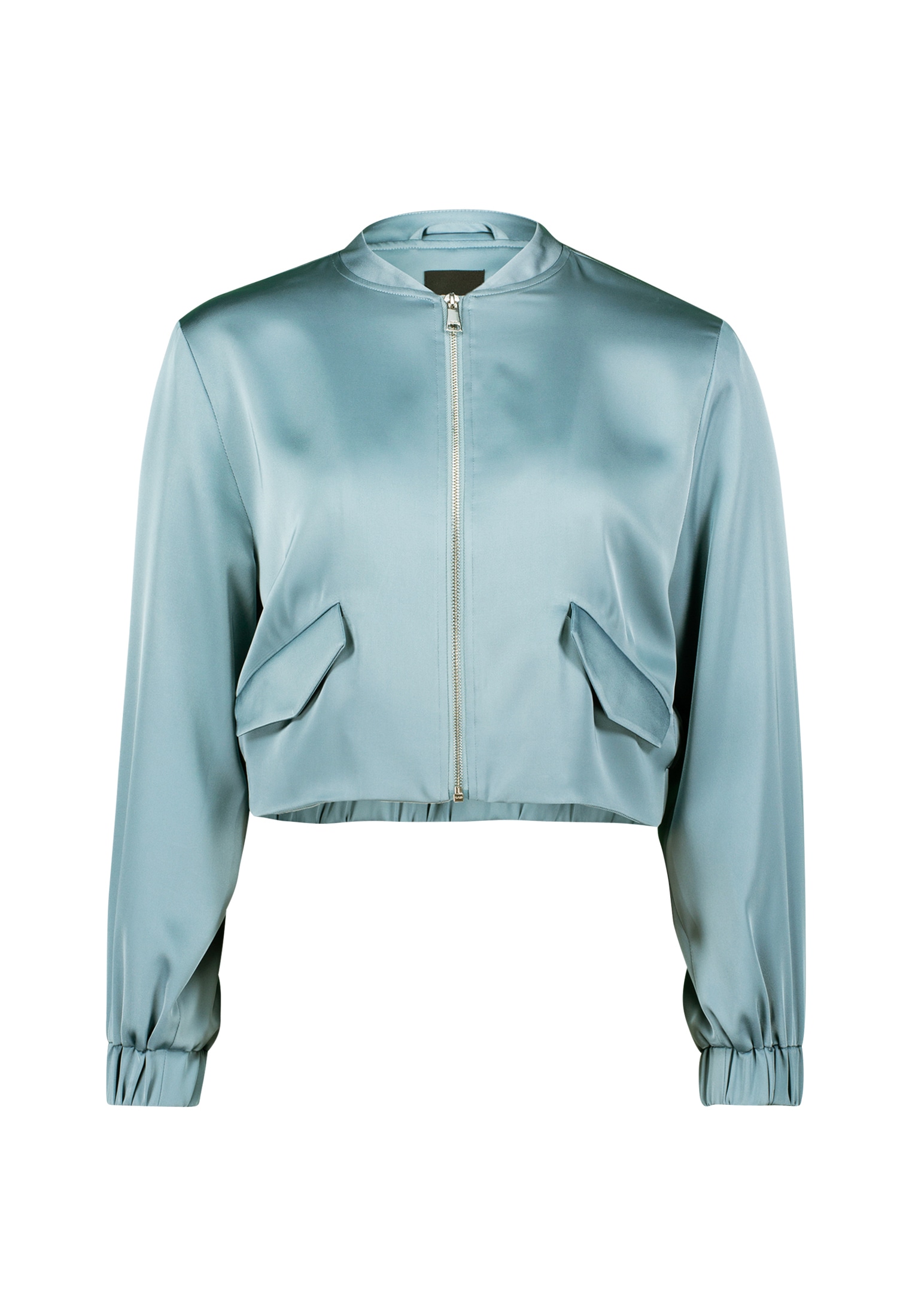 Zero Jackenblazer »zero Satin-Jacke mit Klappentaschen«, weiteres Detail