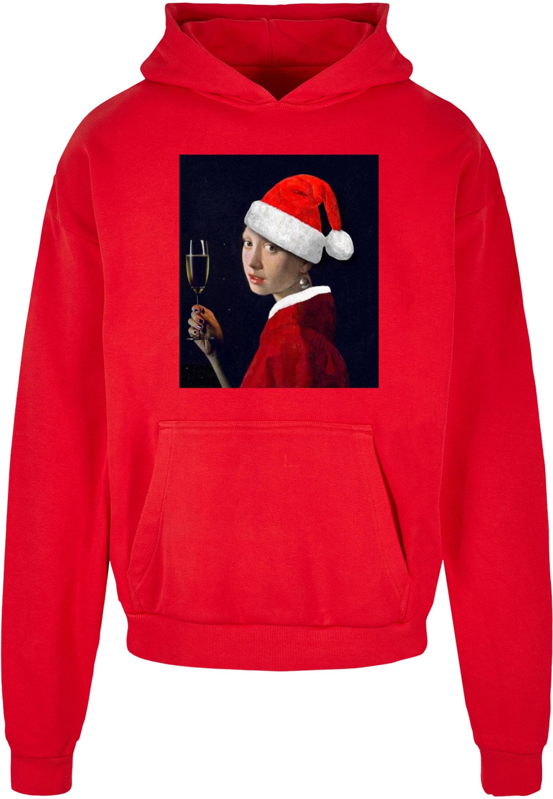 Merchcode Kapuzensweatshirt "Merchcode Vermeer - Santa Girl Pearl Earring U günstig online kaufen