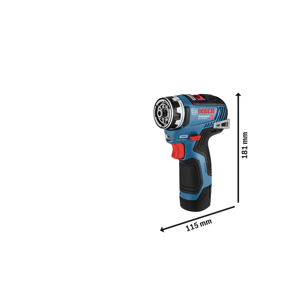 Bosch Professional Akku-Bohrschrauber »GSR 12V-35«