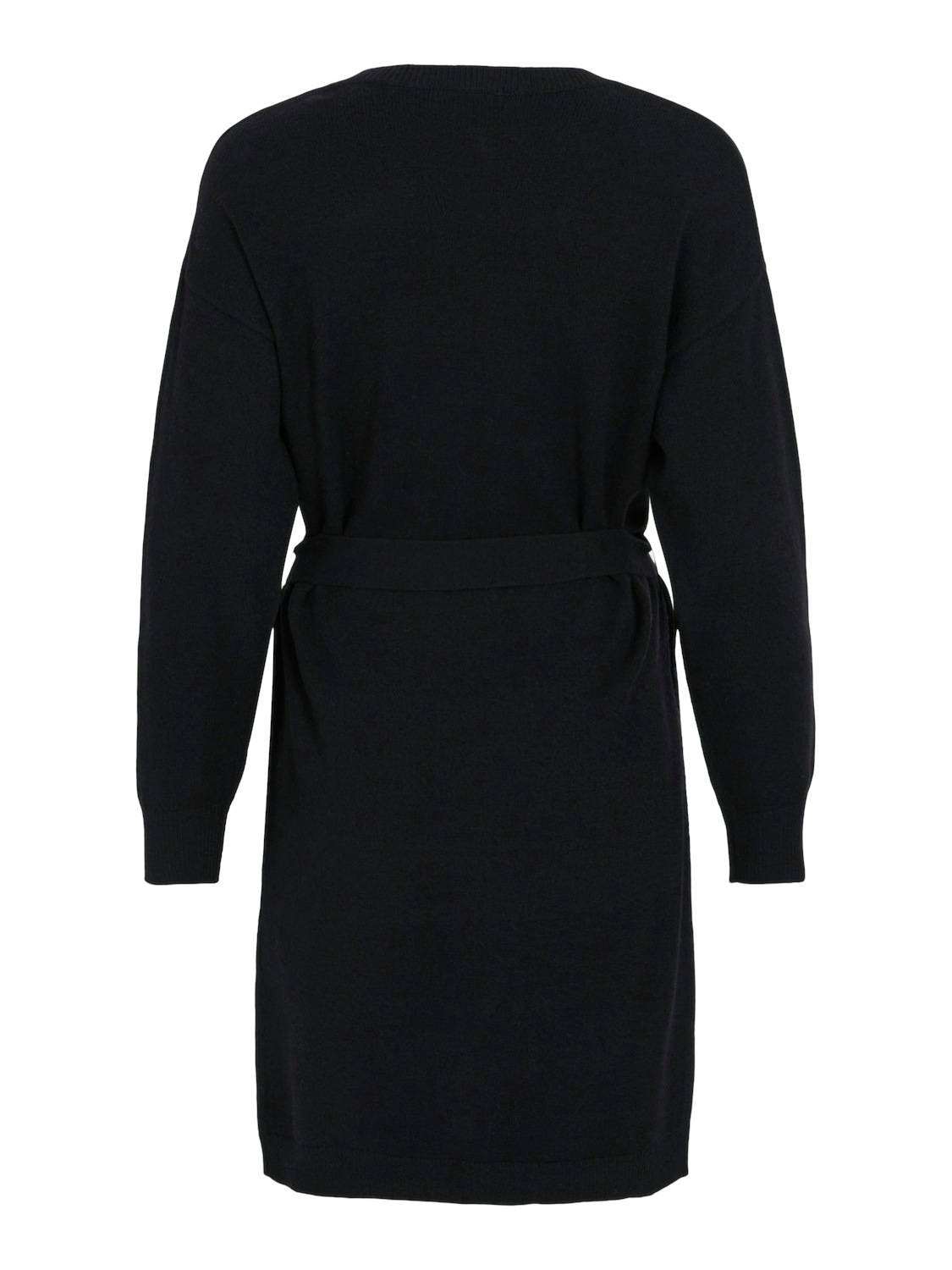 Vila Strickkleid »VIRIL O-NECK L/S BELT KNIT DRESS - NOOS«