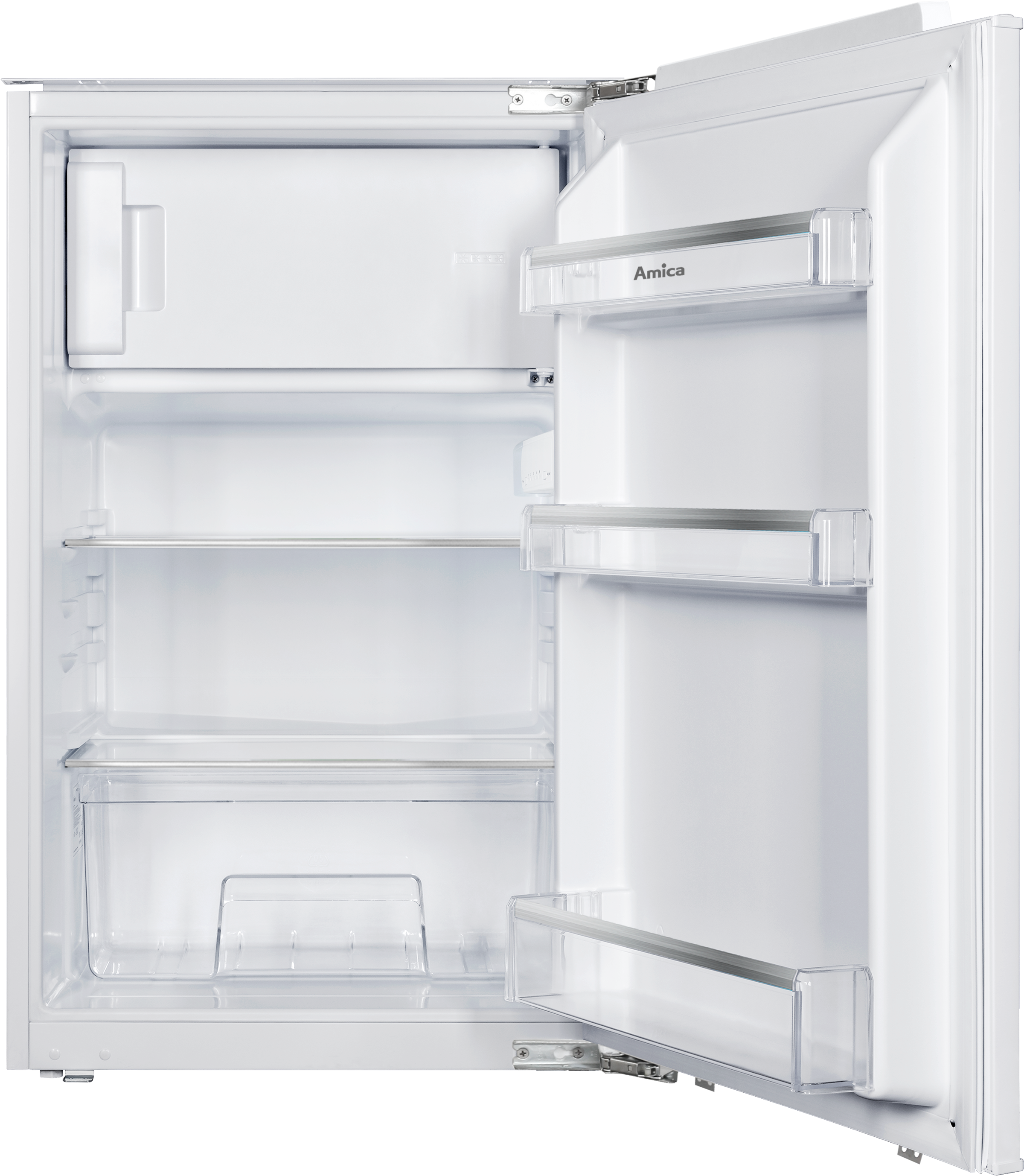 Amica Einbaukühlgefrierkombination »EKSX 361 905« 87,1 cm hoch 54 cm breit Tür-Offen-Alarm