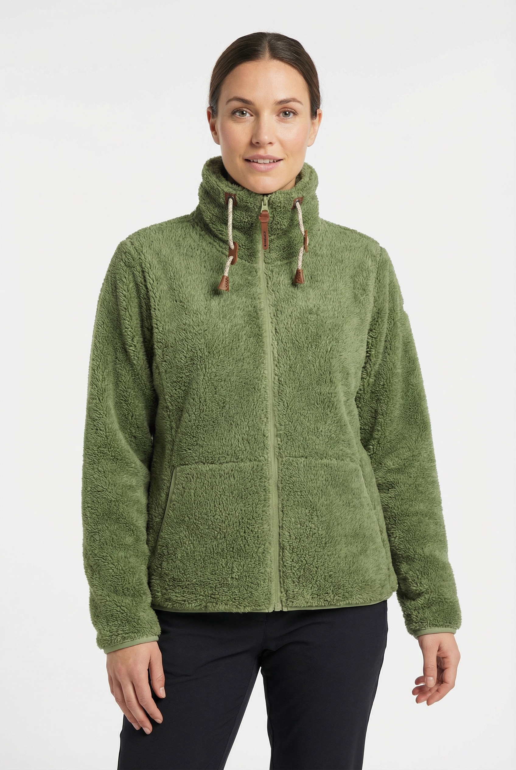 Icepeak Fleecejacke "ICEPEAK COLONY" sportlicher Stil, mit Reißverschluss, schnell trocknendes Material