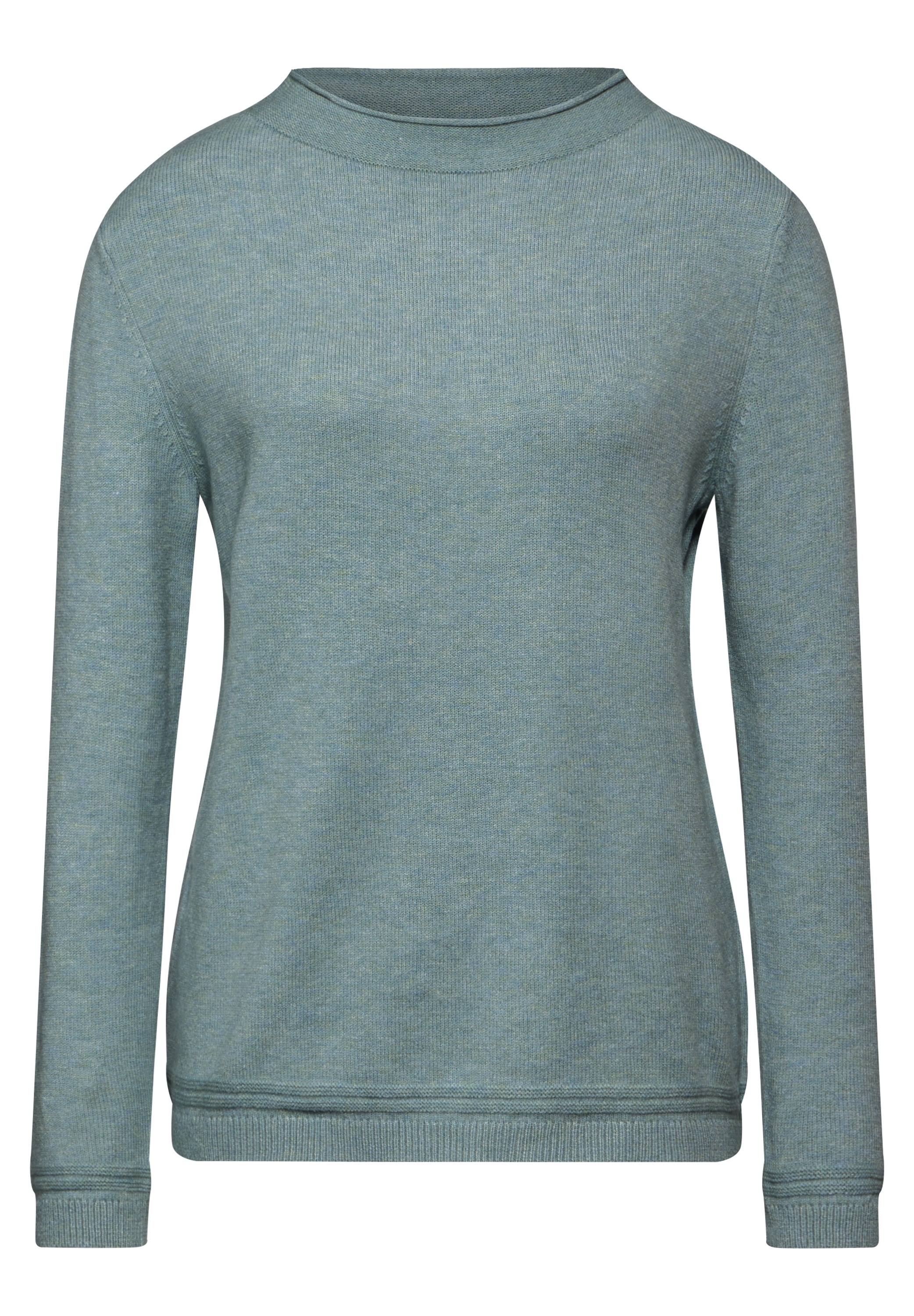 STREET ONE Strickpullover, aus softem Materialmix