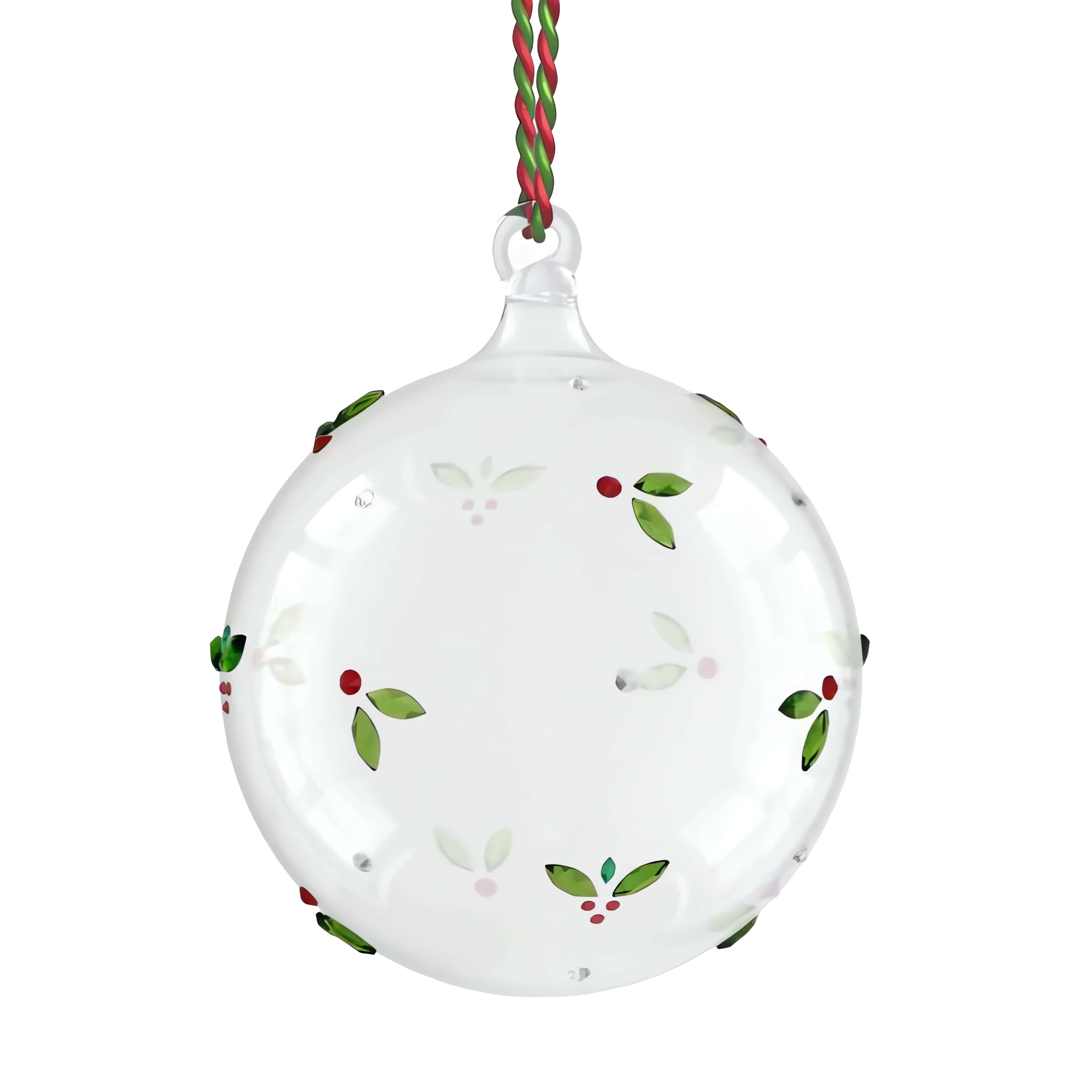 Swarovski Dekohänger »Kristallfigur Sammelfigur Holiday Cheers Misteln Weihnachtskugel« Swarovski® Kristall