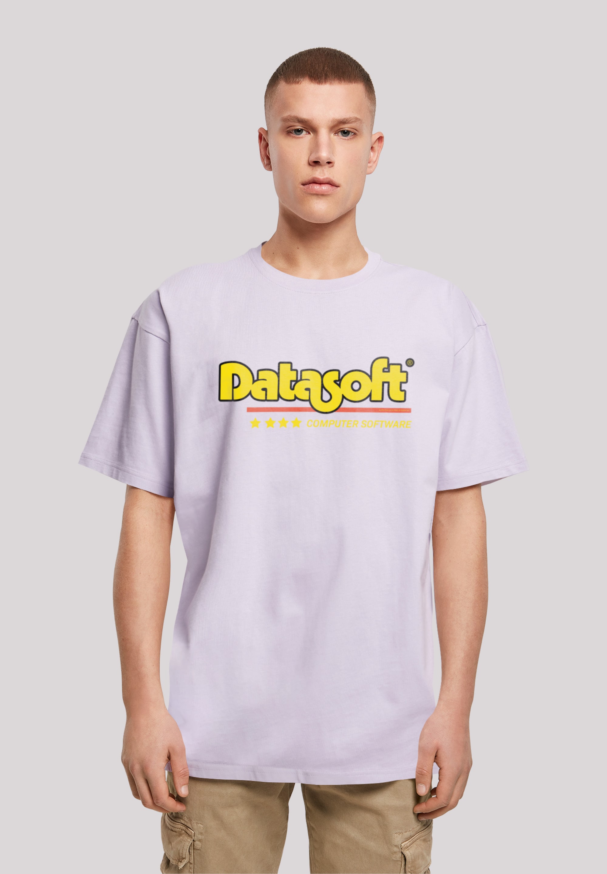 F4NT4STIC T-Shirt "DATASOFT Logo yellow Retro Gaming SEVENSQUARED", Print günstig online kaufen