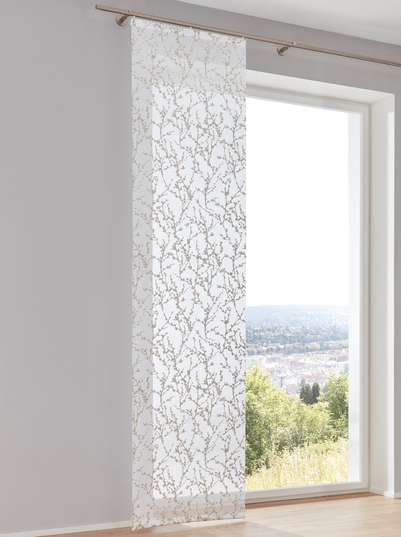 heine home Schiebegardine Klettband 1 Stk. tlg. günstig online kaufen