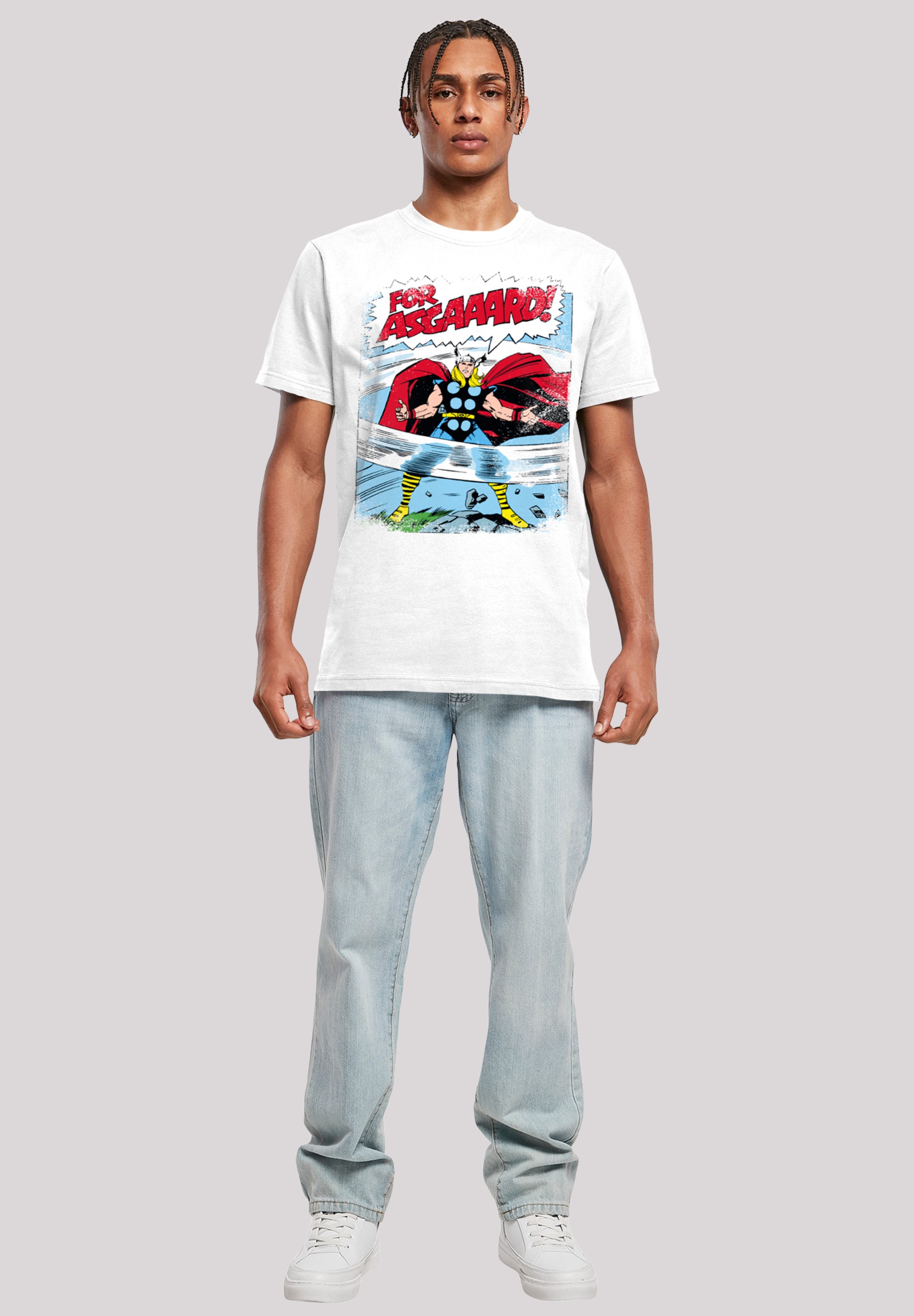 F4NT4STIC T-Shirt »Marvel Thor Asgard«, Print
