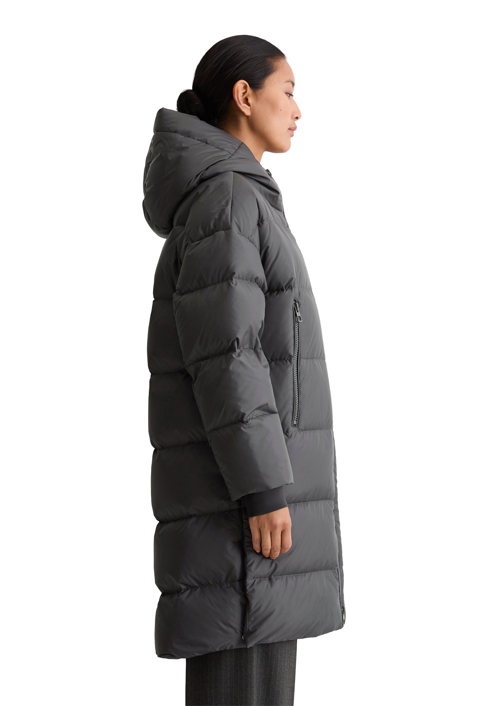 Marc OPolo Daunenmantel "aus recyceltem Polyester wasserabweisend" günstig online kaufen