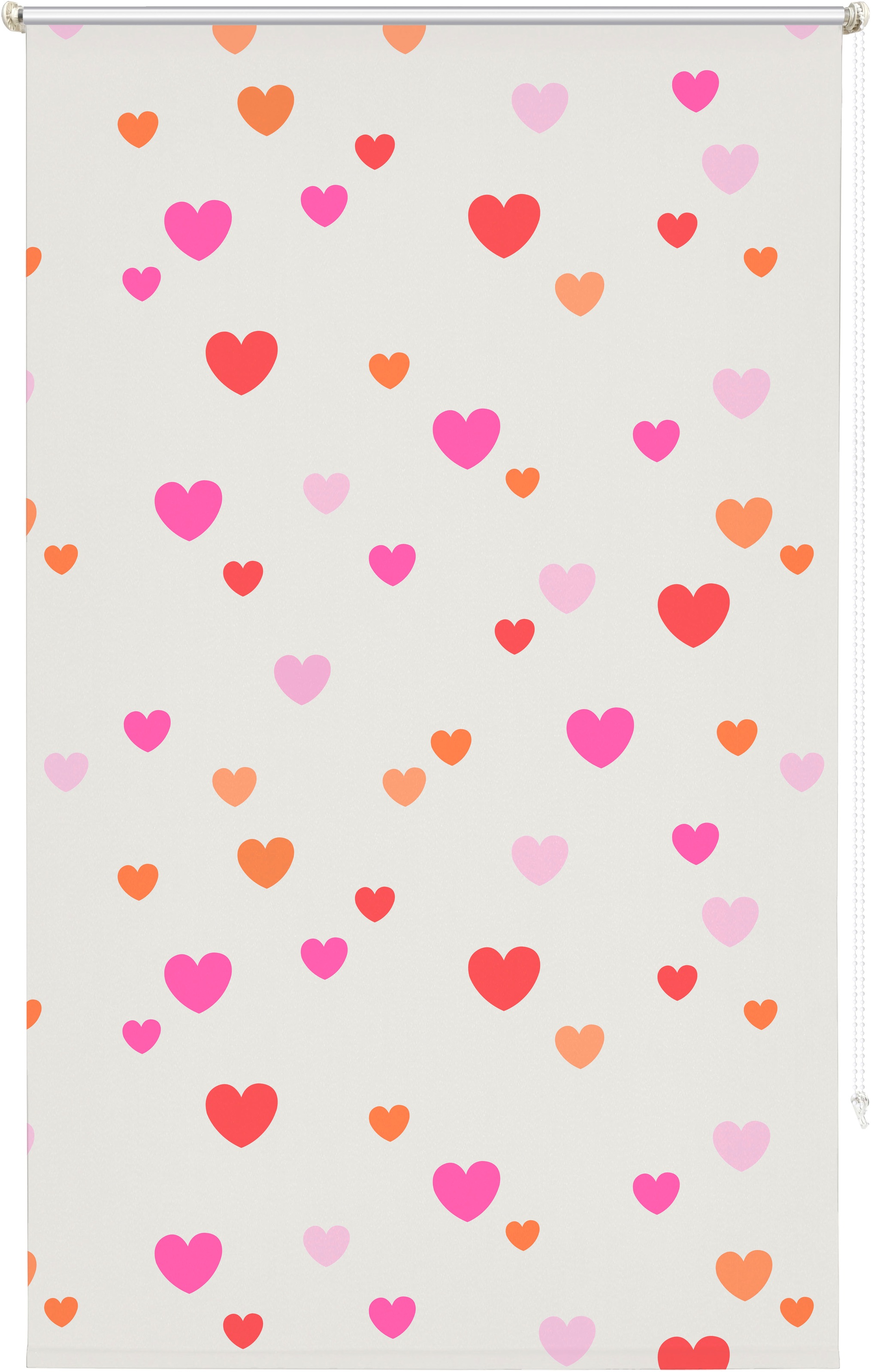 Lüttenhütt Rollo "HEART" verdunkelnd Blendschutz  Sichtschutz  Verdunkelung günstig online kaufen