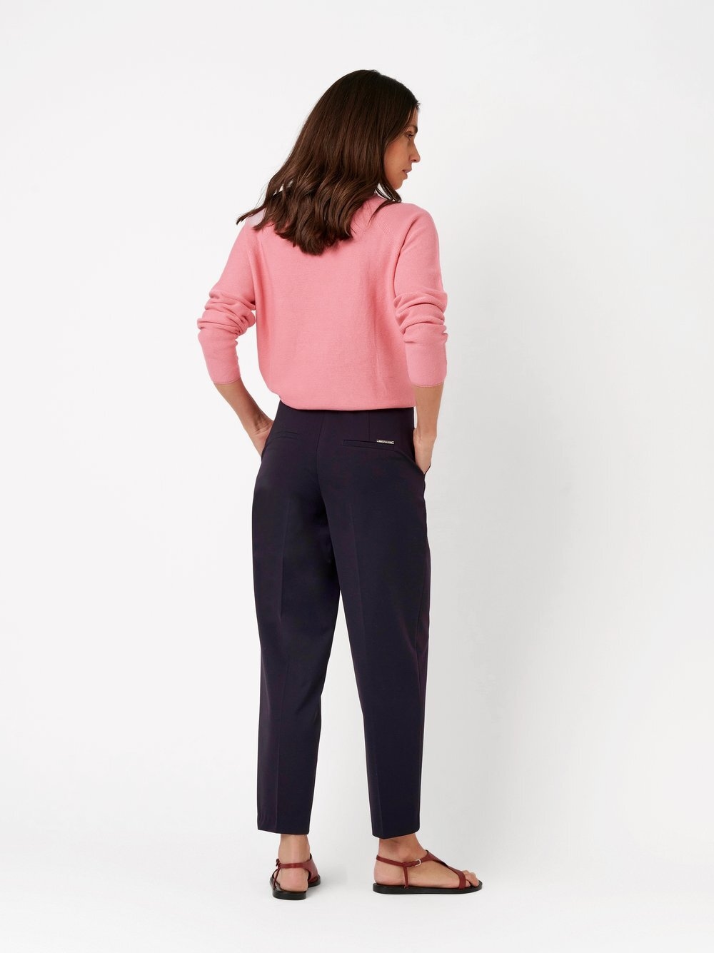 TONI Boyfriend-Hose »Luisa Barrel«  mit Bund- & Bügelfalten