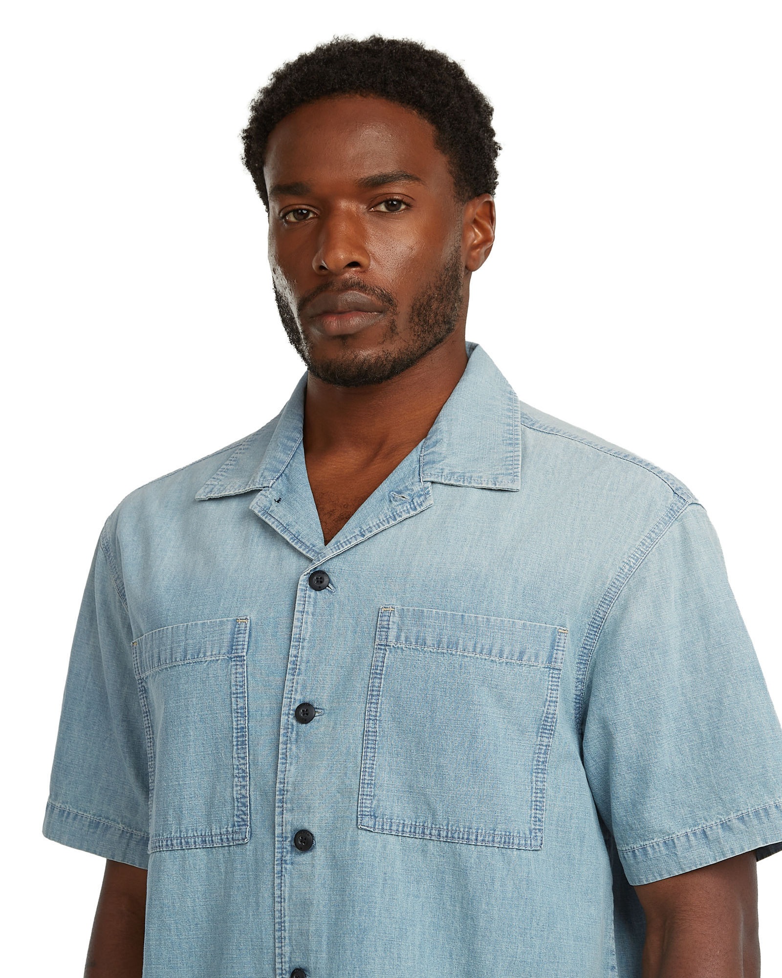 G-STAR Langarmshirt »Bowling 2‑Pocket Lightweight Regular Hemd«