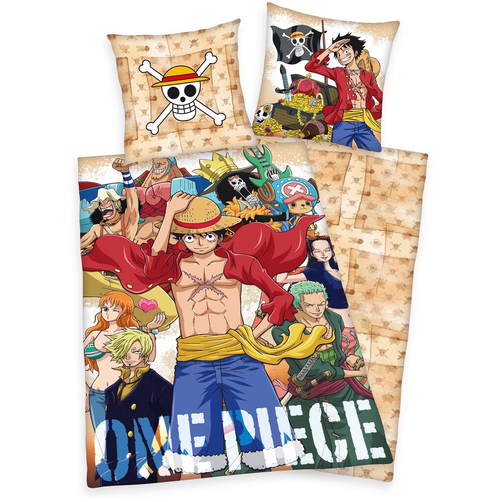 Wendebettwäsche »One Piece«