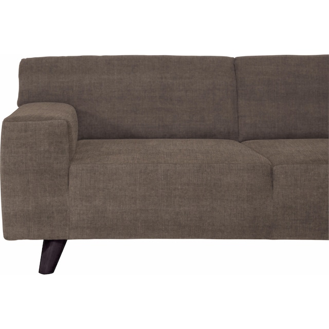 TOM TAILOR HOME Ecksofa »NORDIC PURE«, mit Ottomane, im Retrolook, Füße  wengefarben | BAUR