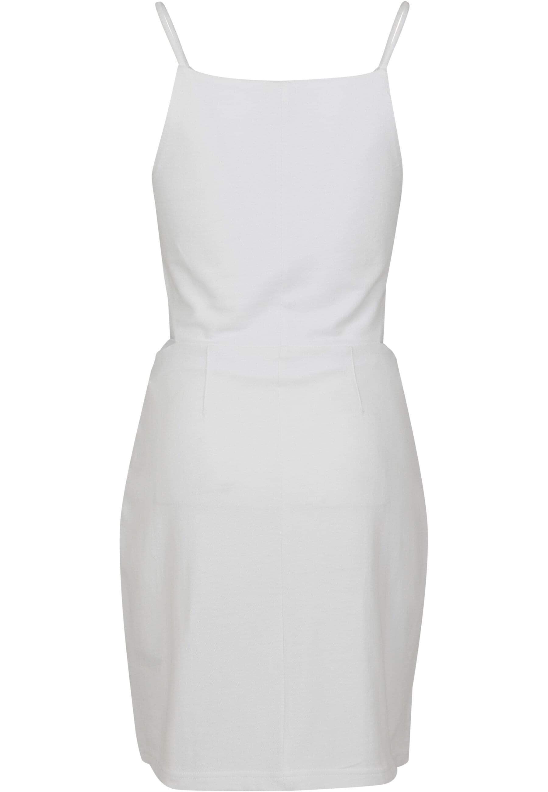 URBAN CLASSICS Shirtkleid »Urban Classics Damen Ladies Short Spaghetti Pique Dress«, (1 tlg.)
