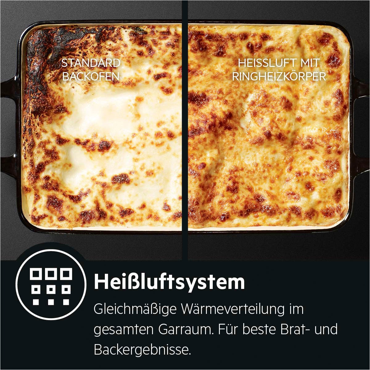 AEG Einbaubackofen 8000 »BPE742220B 944187753«, mit Vollauszug, Pyrolyse-Selbstreinigung