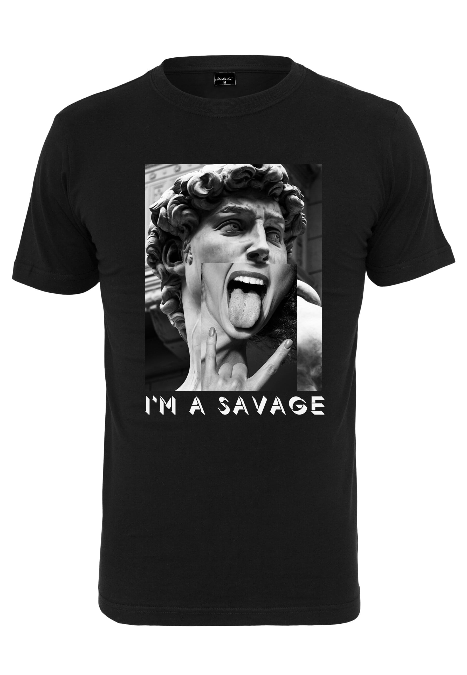 MisterTee T-Shirt "MisterTee Herren I´m A Savage Tee" günstig online kaufen