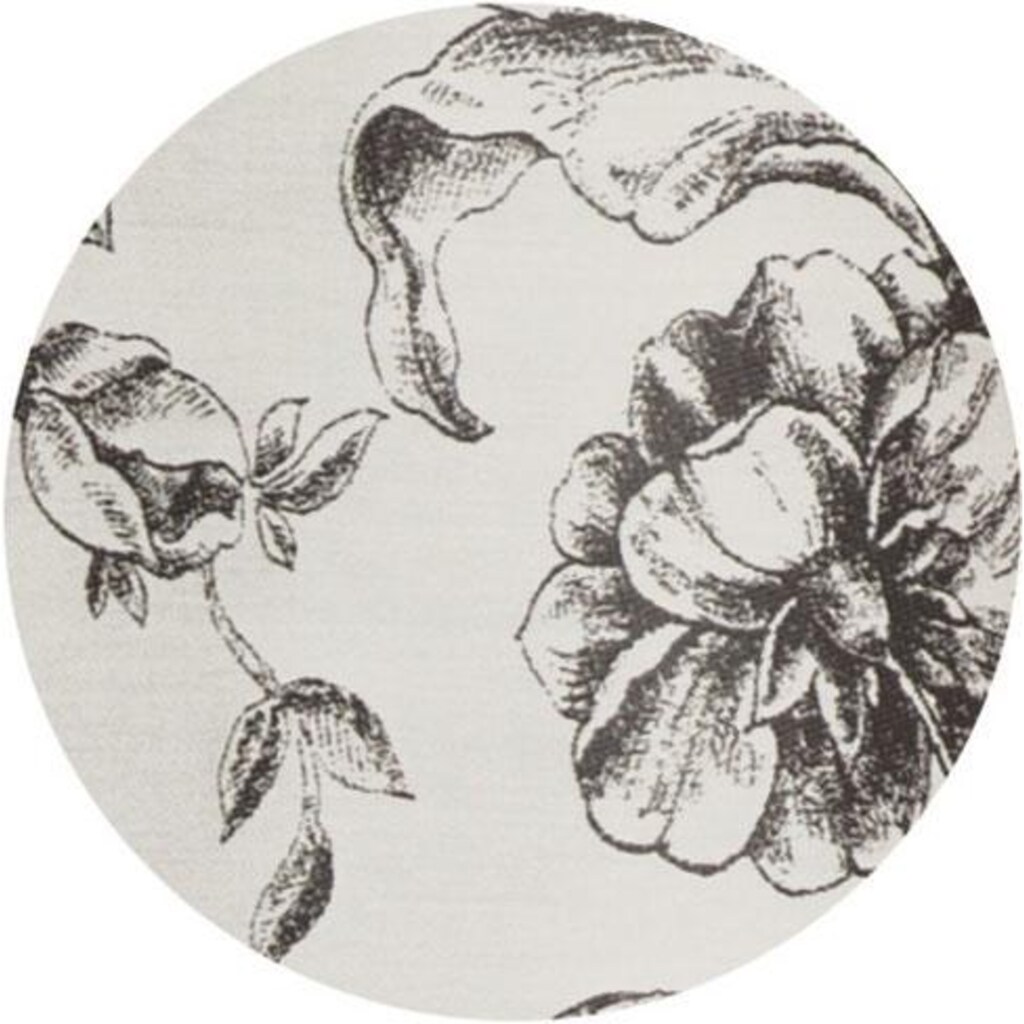 SCHÖNER WOHNEN-Kollektion Vorhang nach Maß »Vintage«, (1 St.), Blütendesigns in Jaquardstruktur