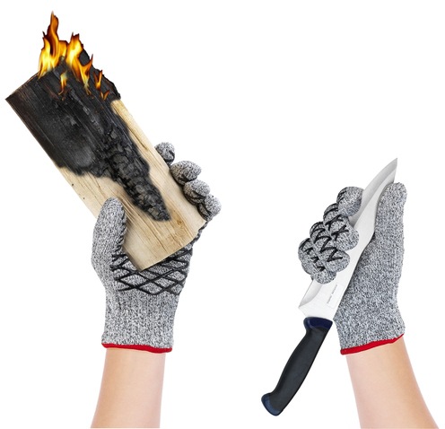 Maximex Grillhandschuhe "2in1" Schnittschutzhandschuhe für Damen, hitzebest günstig online kaufen