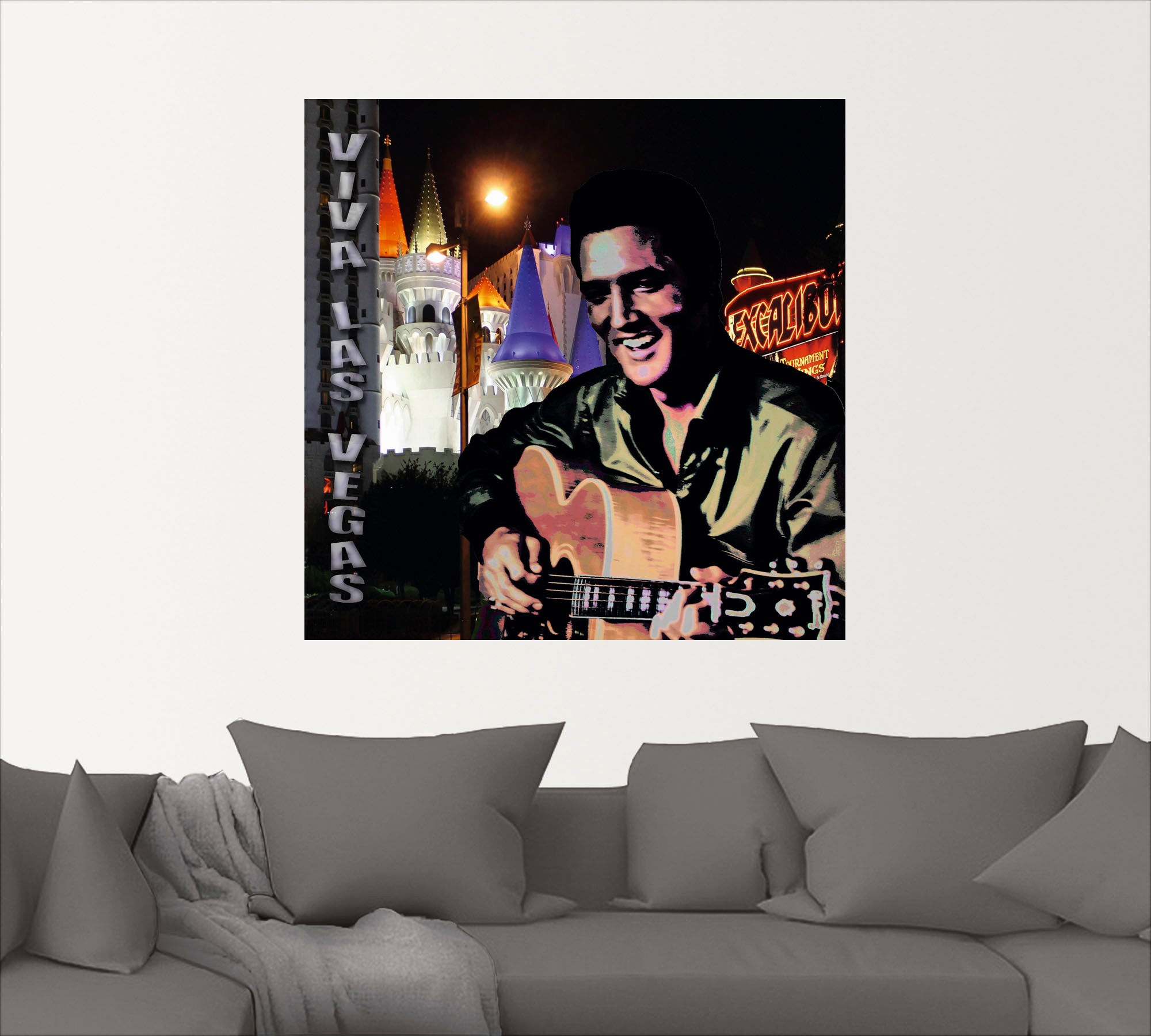 Artland Wandbild »Legends - Elvis II«, (1 St.), als Alubild, Leinwandbild, Wandaufkleber oder Poster in versch. Größen