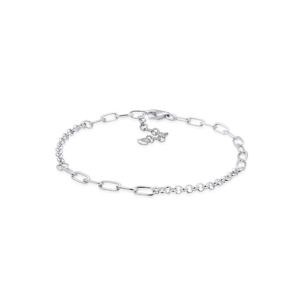 Nenalina Armband »Charmträger Bettelarmband Basic 925 Silber«