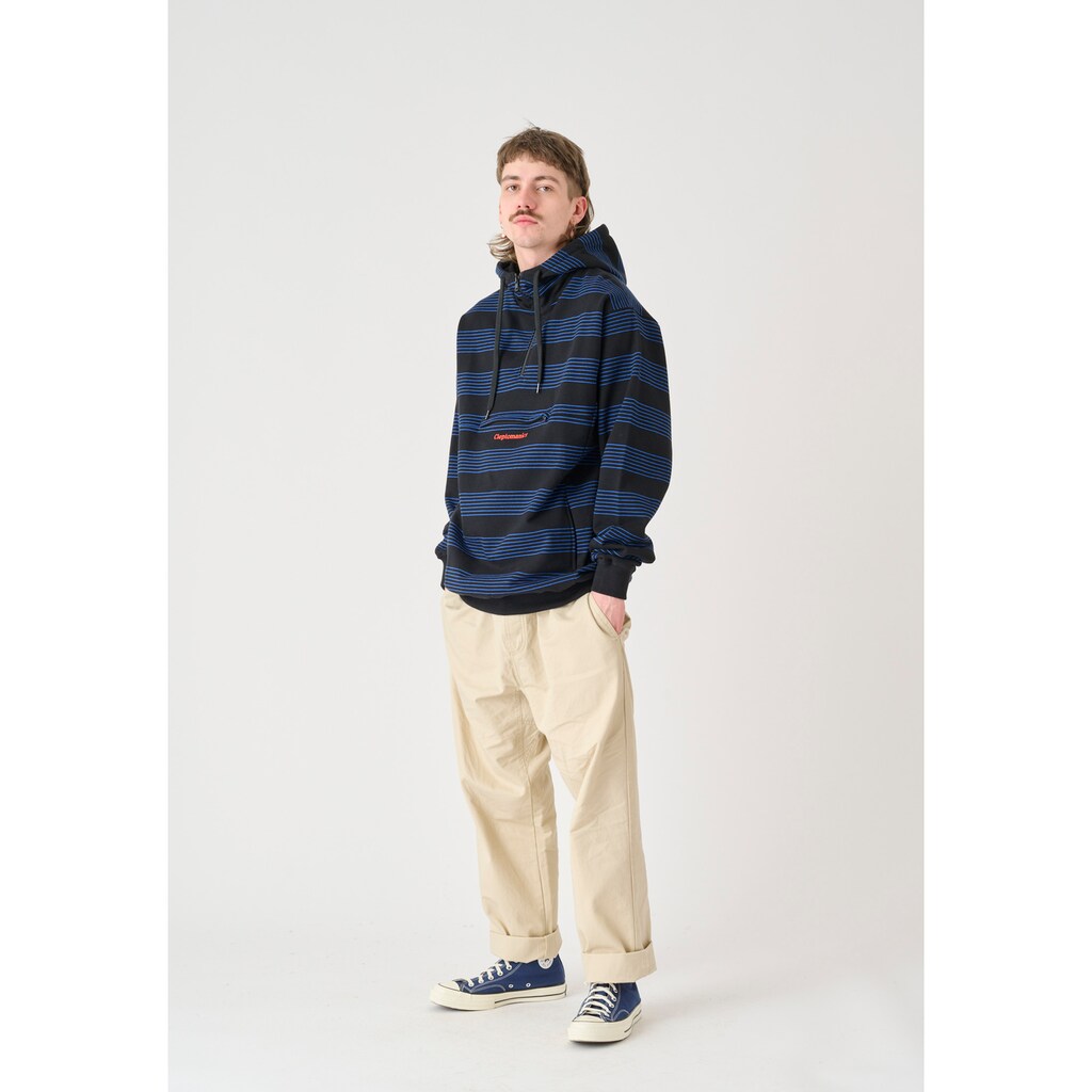 Cleptomanicx Kapuzensweatshirt »Lost Stripe«