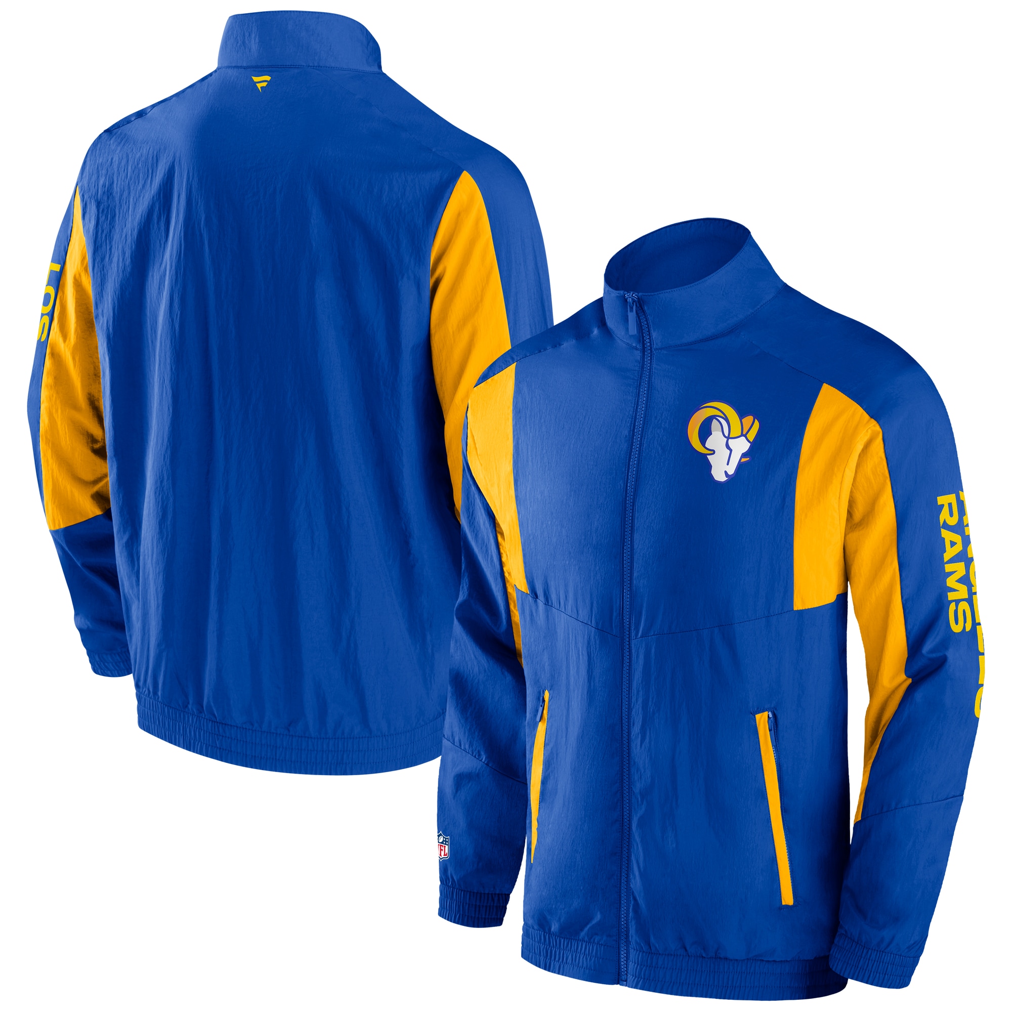 Fanatics Bomberjacke "Fanatics Jacke Los Angeles Rams Woven Track" günstig online kaufen