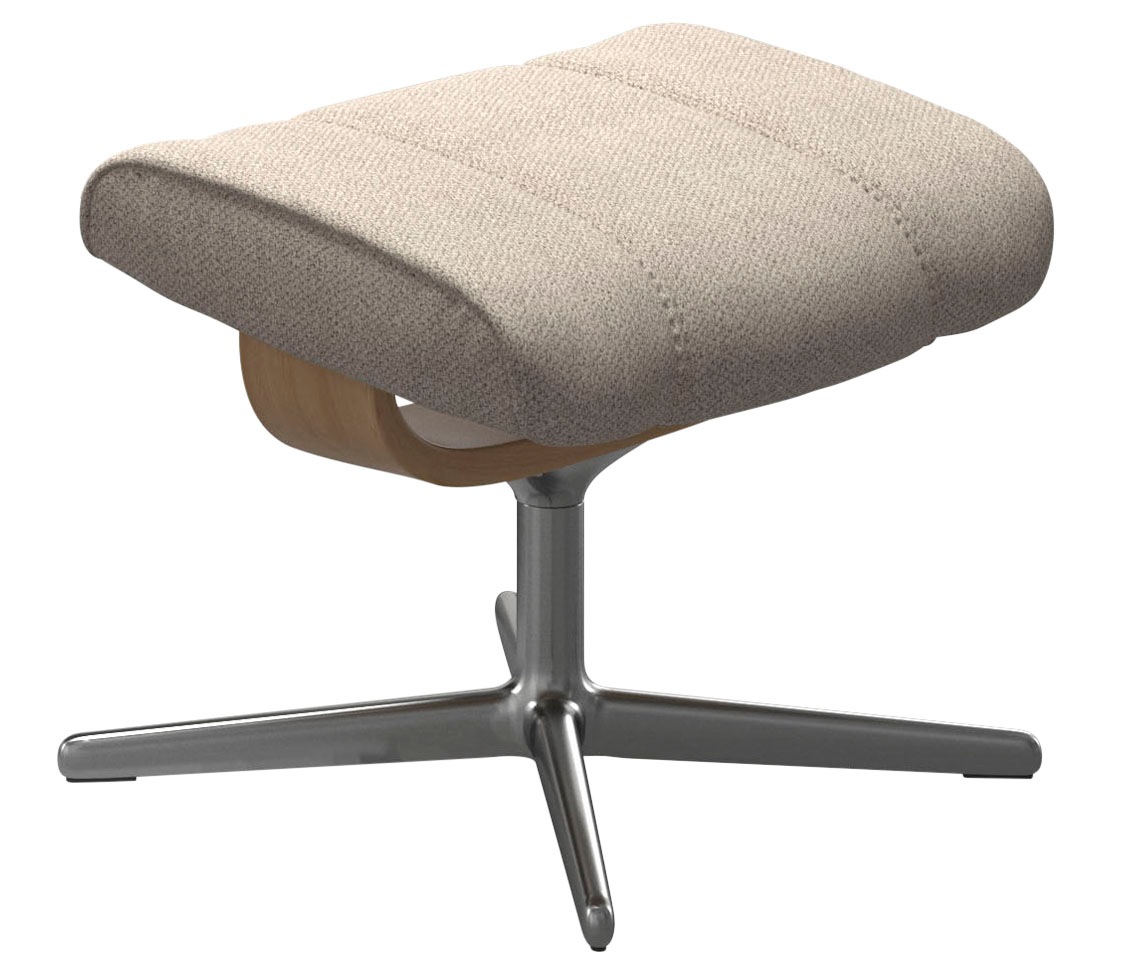 Stressless® Fußhocker »Consul«, mit Cross Base, Größe S, M & L, Holzakzent Eiche