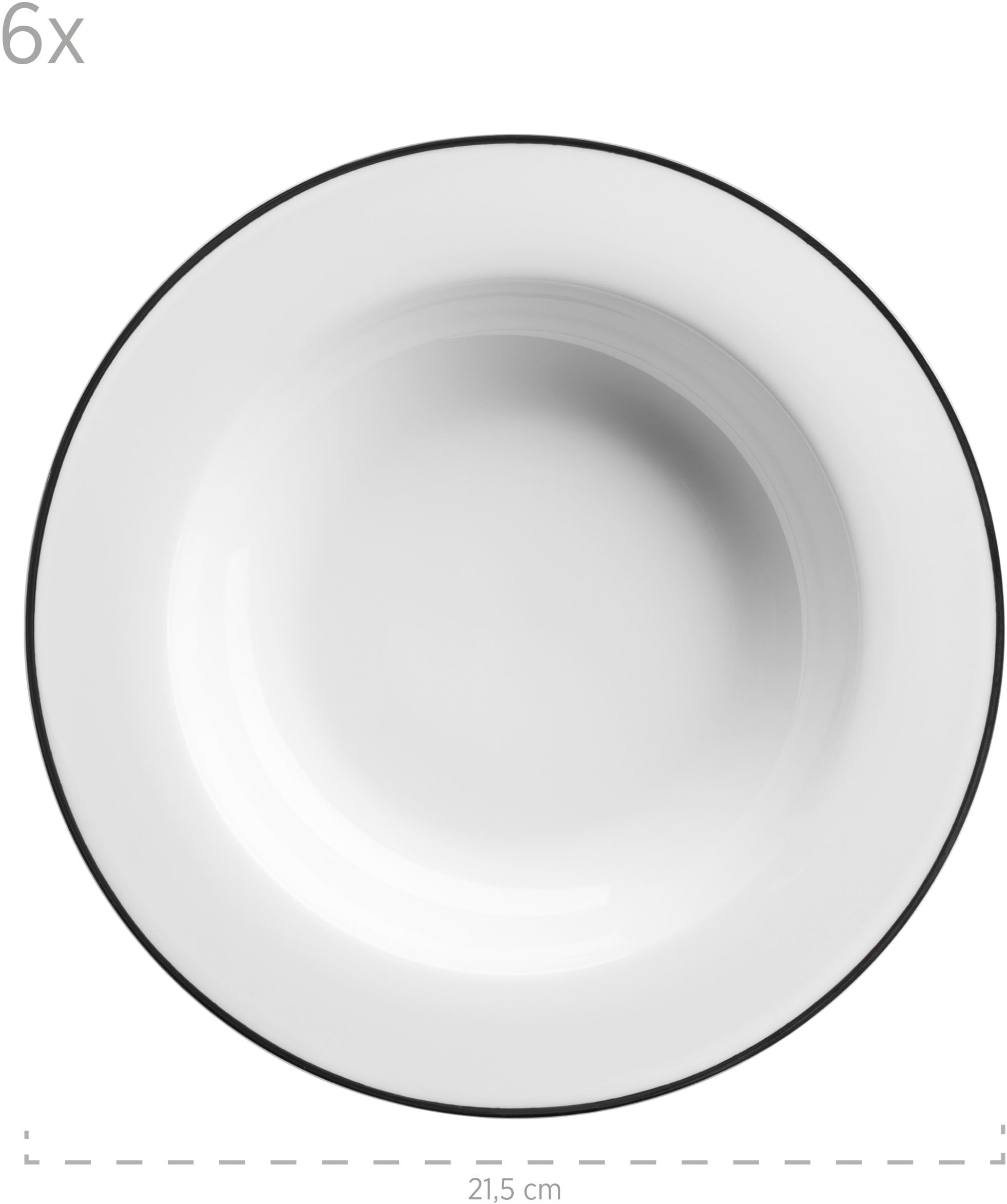 MÄSER Tafelservice »NOLA, Geschirr-Set, Porzellan«