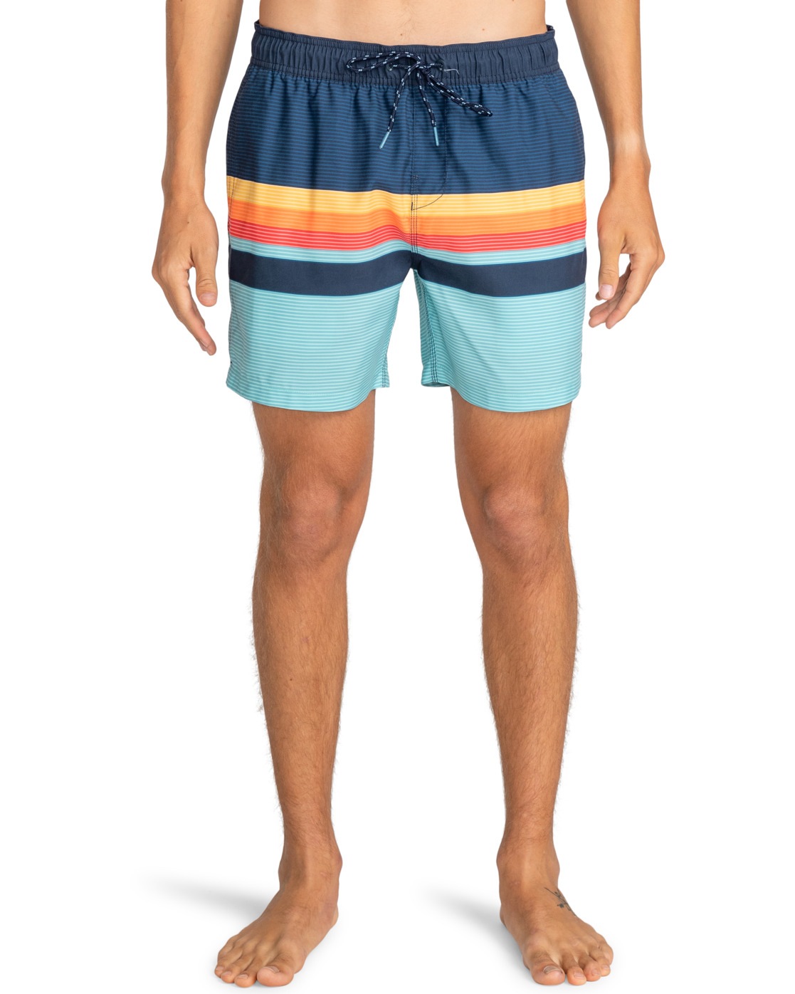 Billabong Badeshorts "All Day Stripes Layback 16""