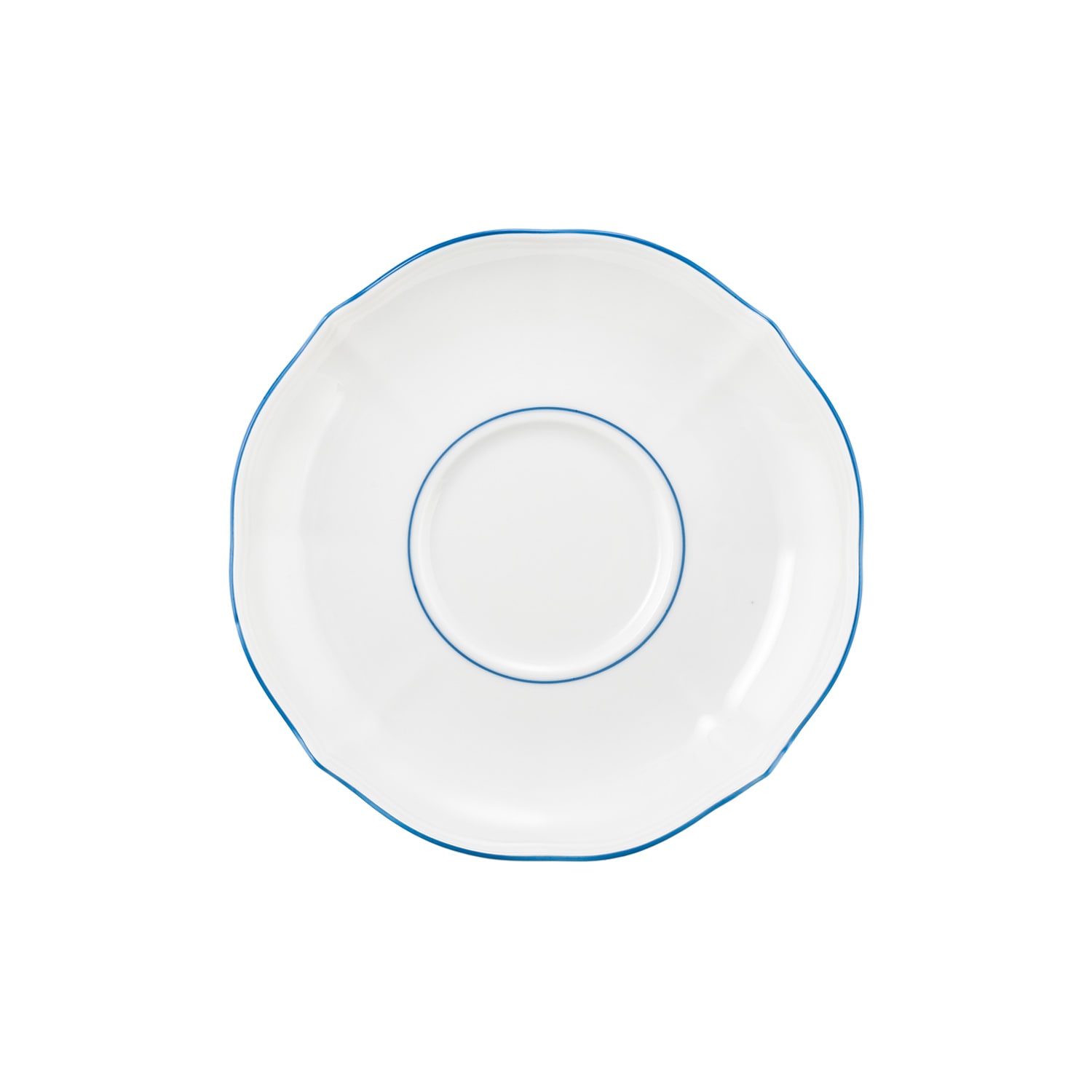 Seltmann Weiden Kaffeeservice »Kaffeeservice 18-teilig Sonate Blue Lines«, (Set, 18 tlg.), Kaffeetasse, Untertasse, Teller