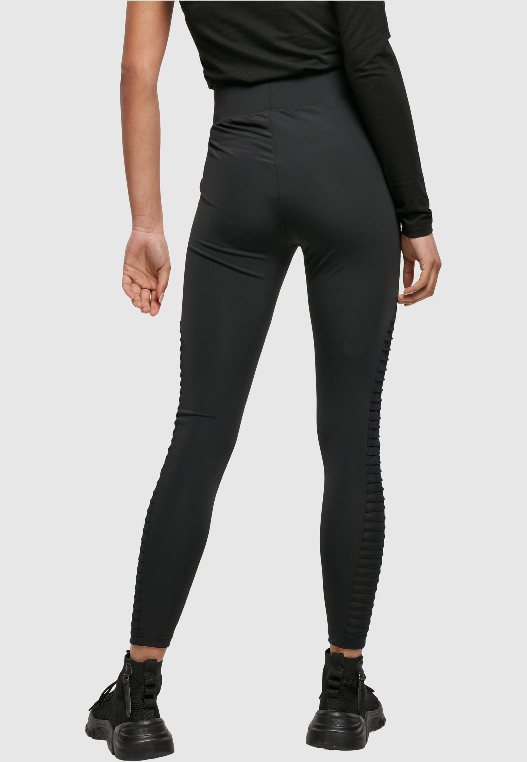 URBAN CLASSICS Leggings »Urban Classics Damen Ladies Highwaist Biker Tech Mesh Leggings«, (1 tlg.)