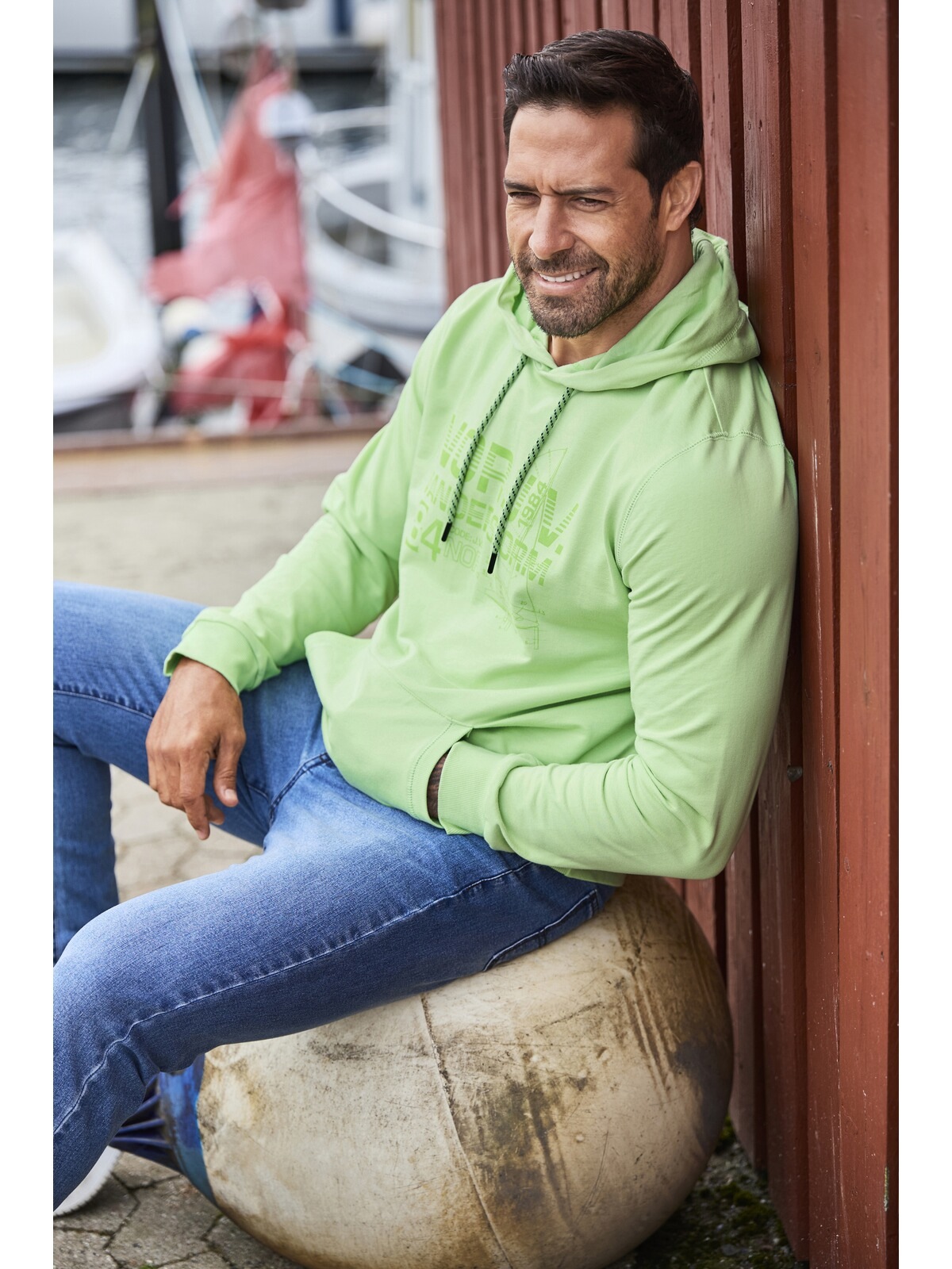 Jan Vanderstorm Kapuzensweatshirt »Sweatshirt JEPPE«, (1 tlg.)