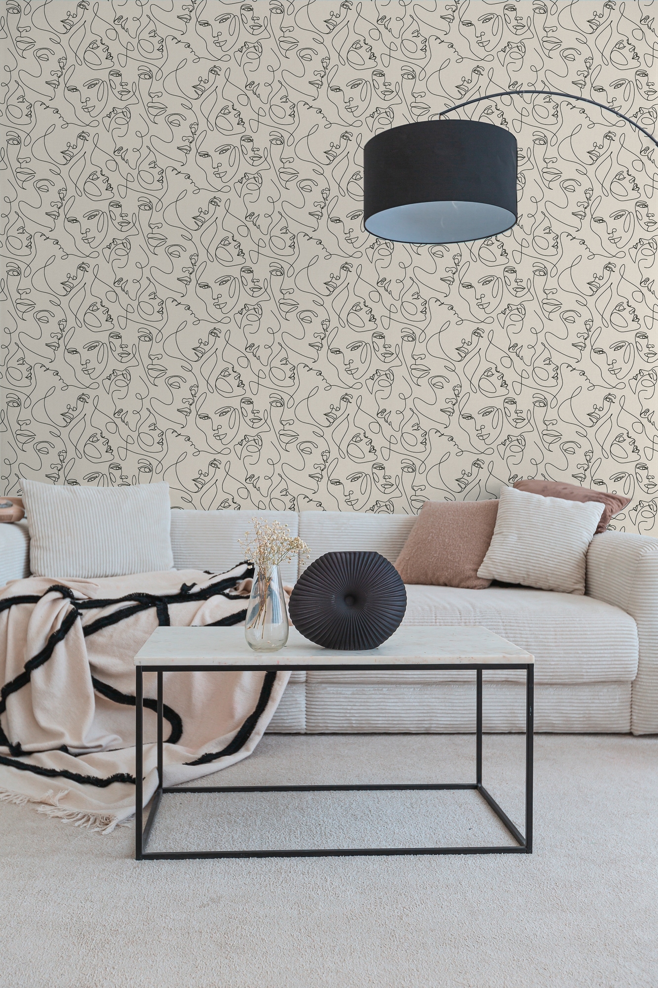 A.S. Création Vliestapete »Pintwalls III Exotische Palmen Vintage« tropisch strukturiert Exotische Palmen-Tapete im Illustrationsstil – ideal für Wohnraum