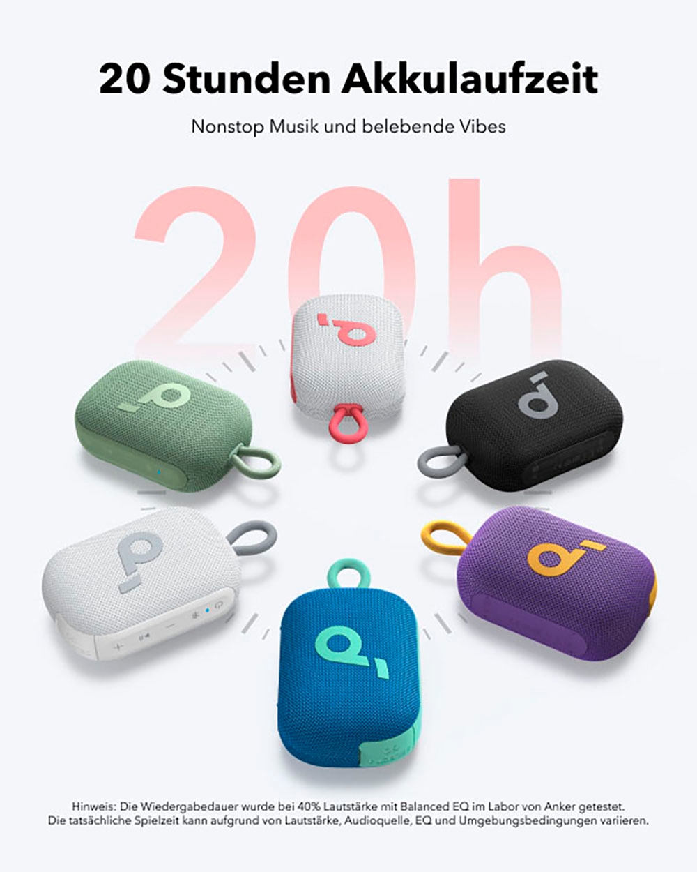 Anker Portable-Lautsprecher »Soundcore Select 4 Go« Stereo (A2DP Bluetooth | Bluetooth Equalizer | Kabellos )