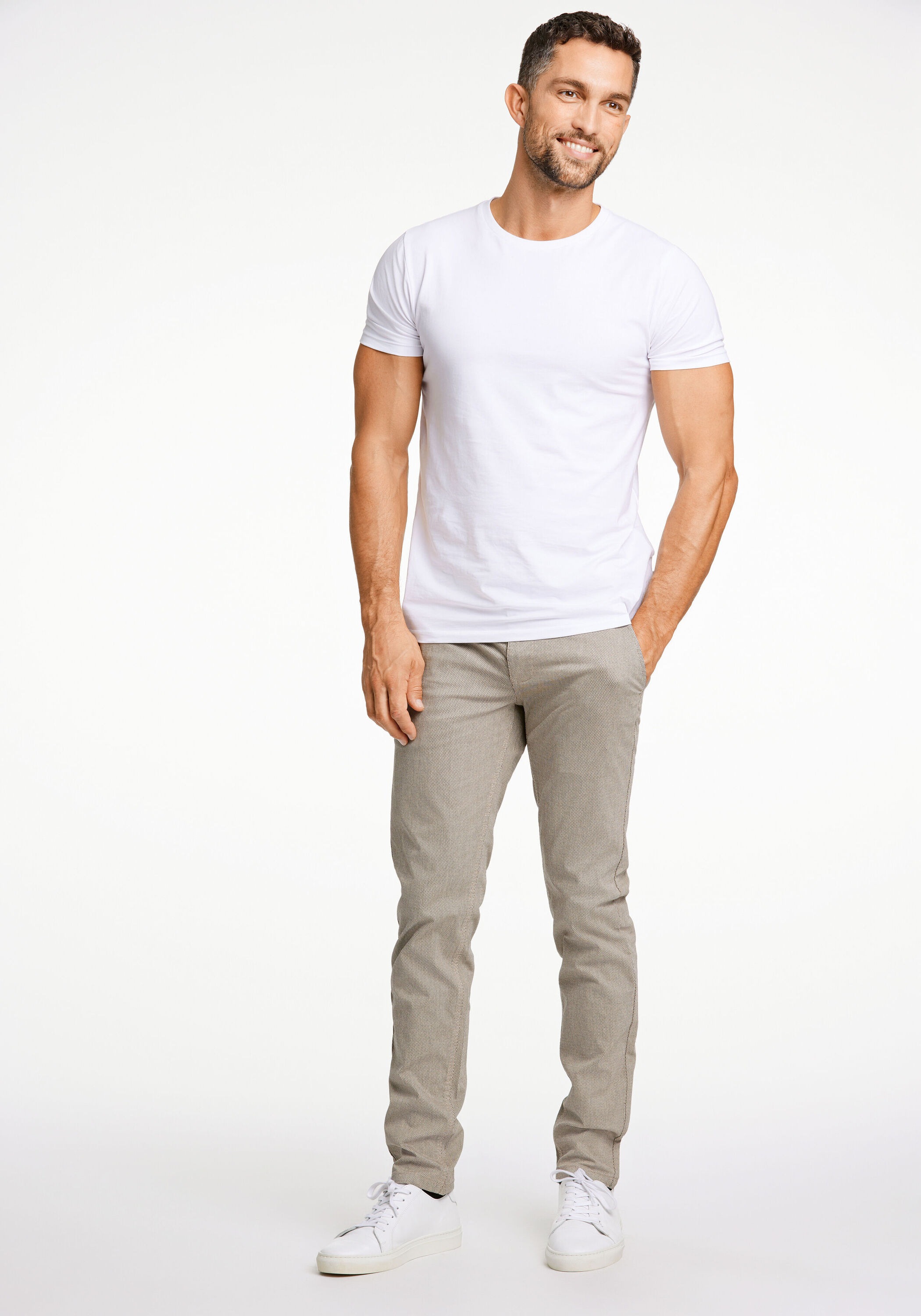 Lindbergh Chino Slim Fit Sand 33/34 3
