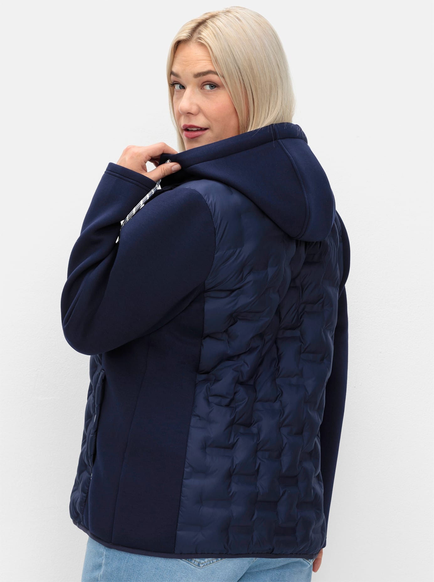 Thumbnail - Sheego Steppjacke, mit Kapuze