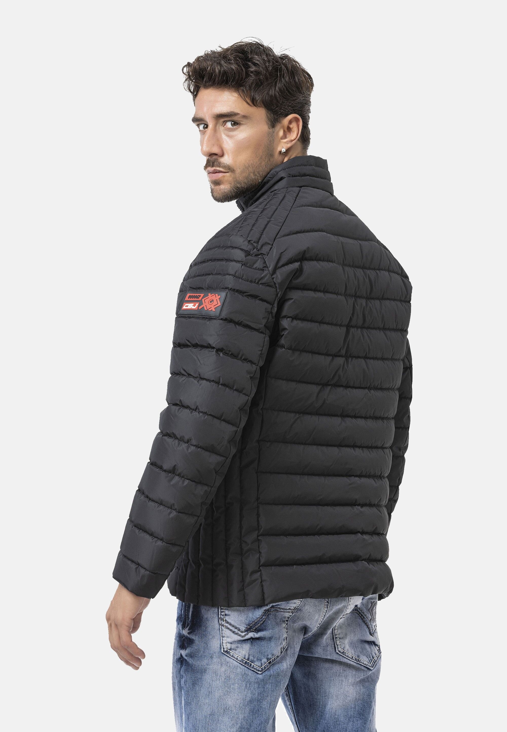 Thumbnail - Cipo & Baxx Winterjacke "CM225" ohne Kapuze alltagstauglich mit sportlichem Design