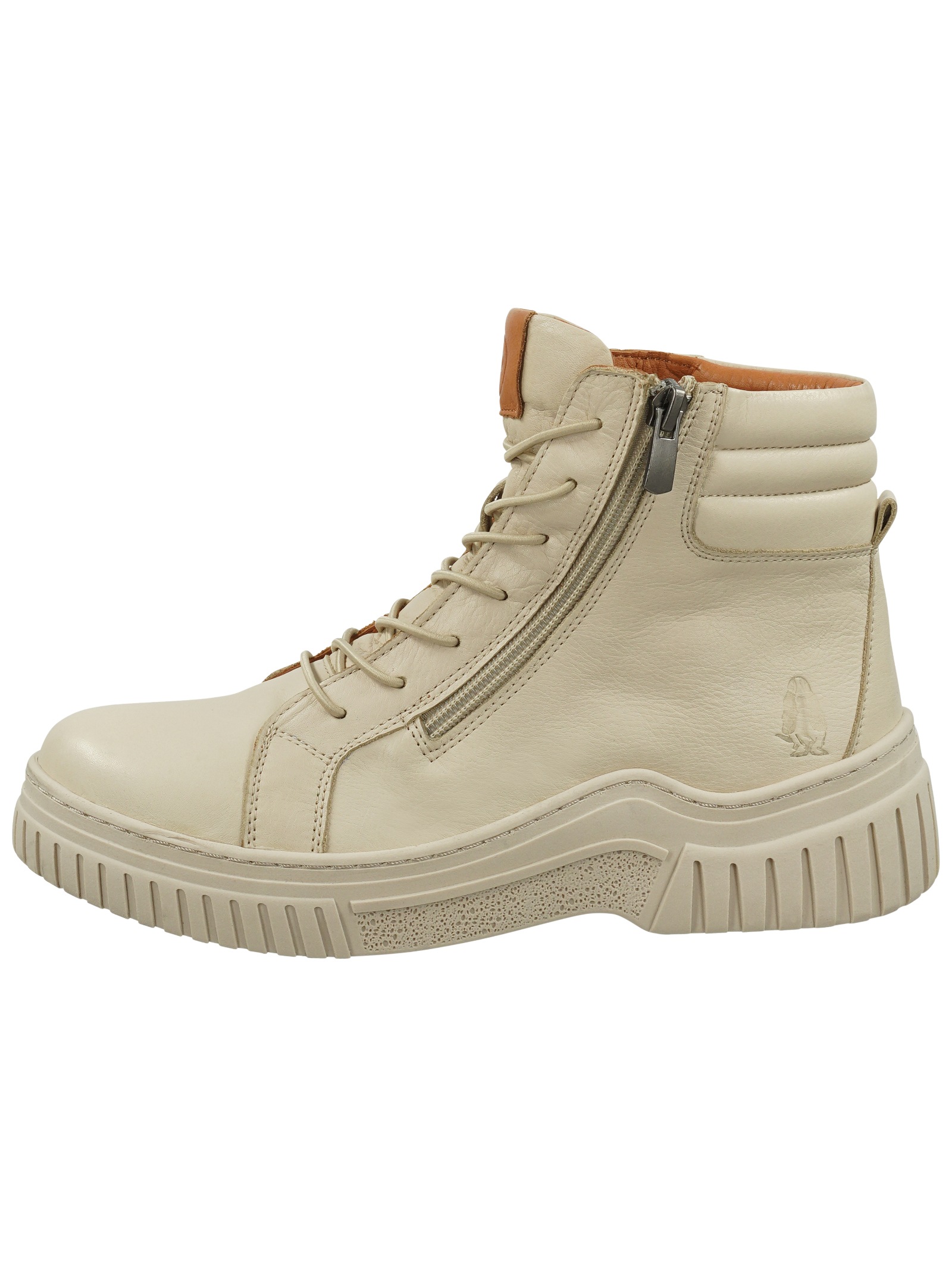 Hush Puppies Schnürstiefelette "Hush Puppies Stiefelette Leder" günstig online kaufen