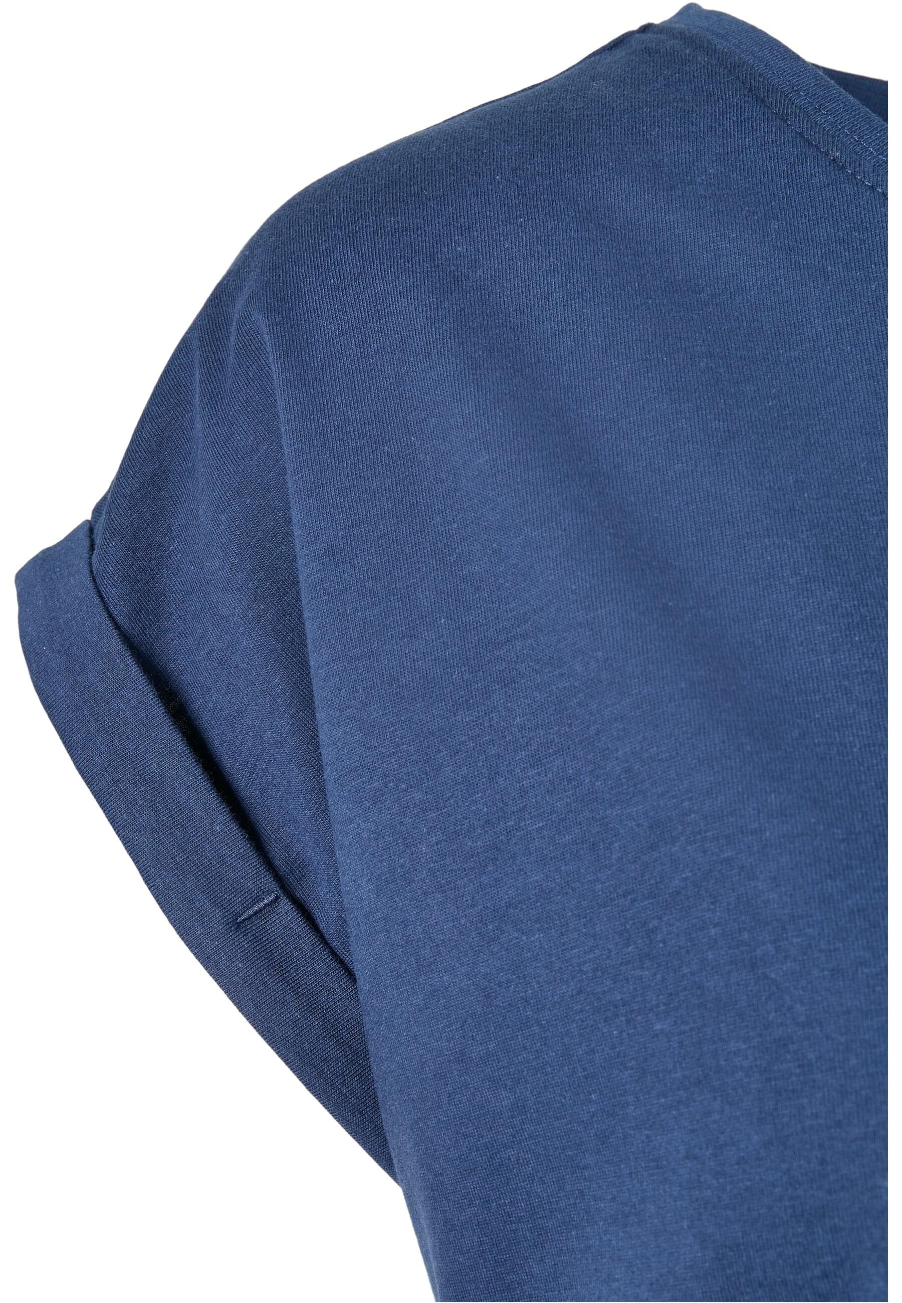 URBAN CLASSICS Kurzarmshirt »Urban Classics Damen Ladies Extended Shoulder Tee«, (1 tlg.)