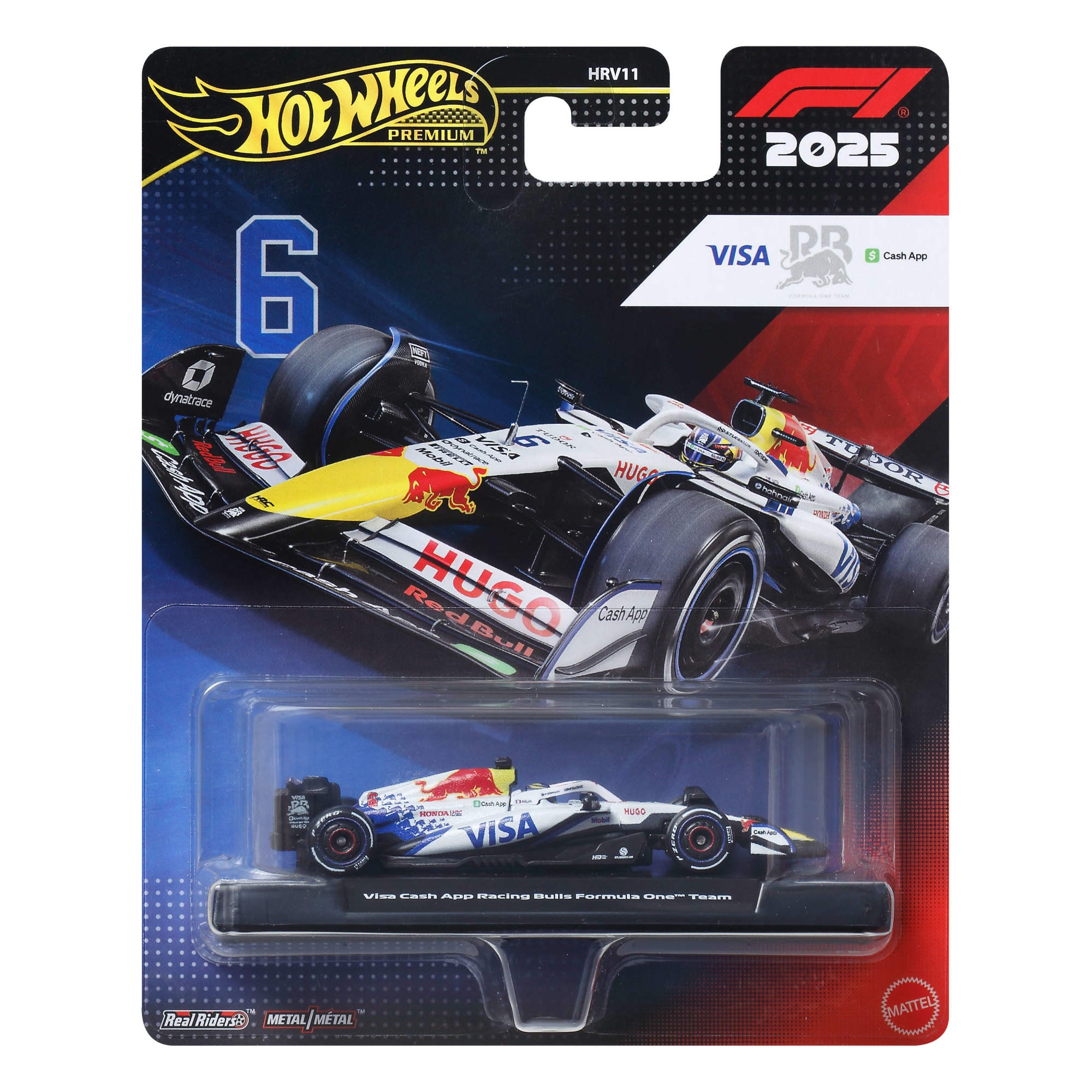 Hot Wheels Spielzeug-Rennwagen »Premium F1 - Team Racing Bulls Driver 2«