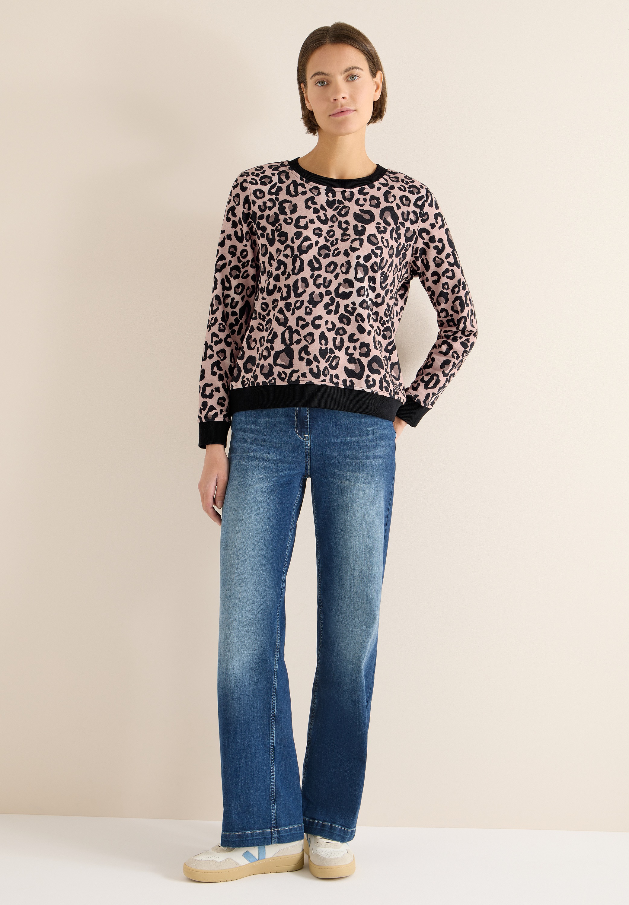 Thumbnail - Cecil Sweatshirt, im Leo Design