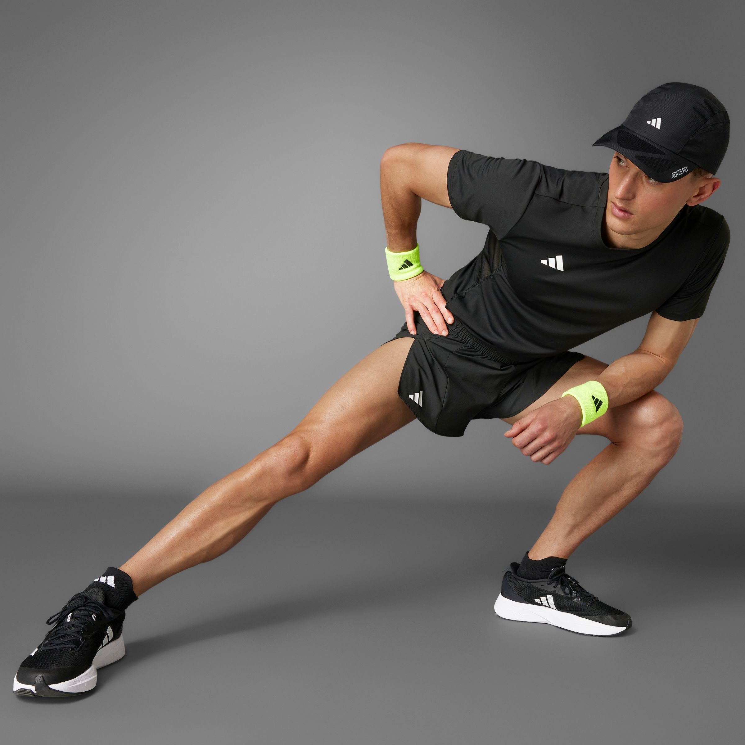 adidas Performance Laufshorts »ADIZERO E SPLIT«, (1 tlg.)