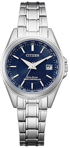 Citizen Funkuhr »EC1180-81L«, Armbanduhr, Damenuhr, Solar