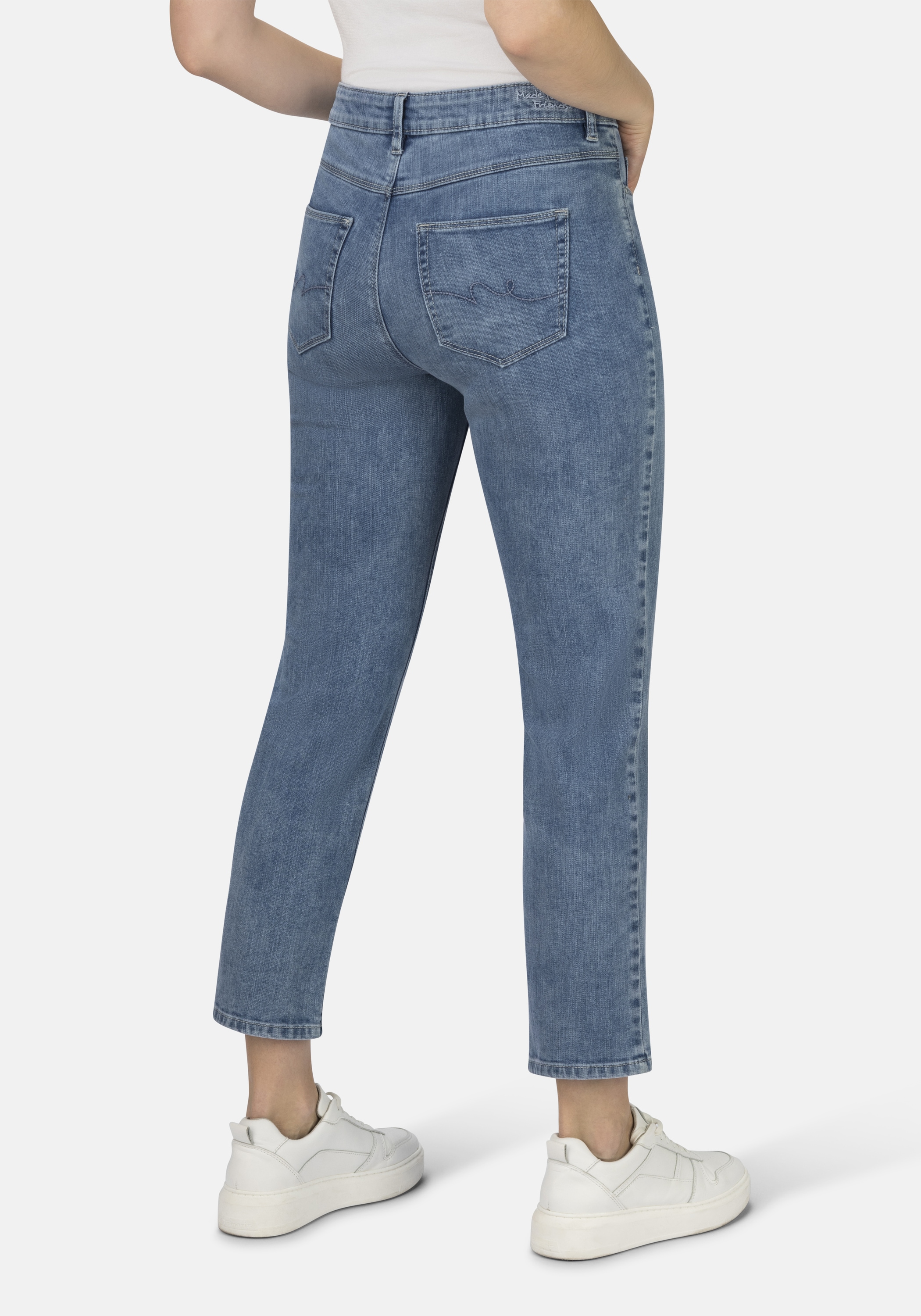 STOOKER WOMEN 5-Pocket-Jeans »Straight Fit Zermatt Denim«, Straight Fit Casual Clean Wash Denim Jeans für Damen