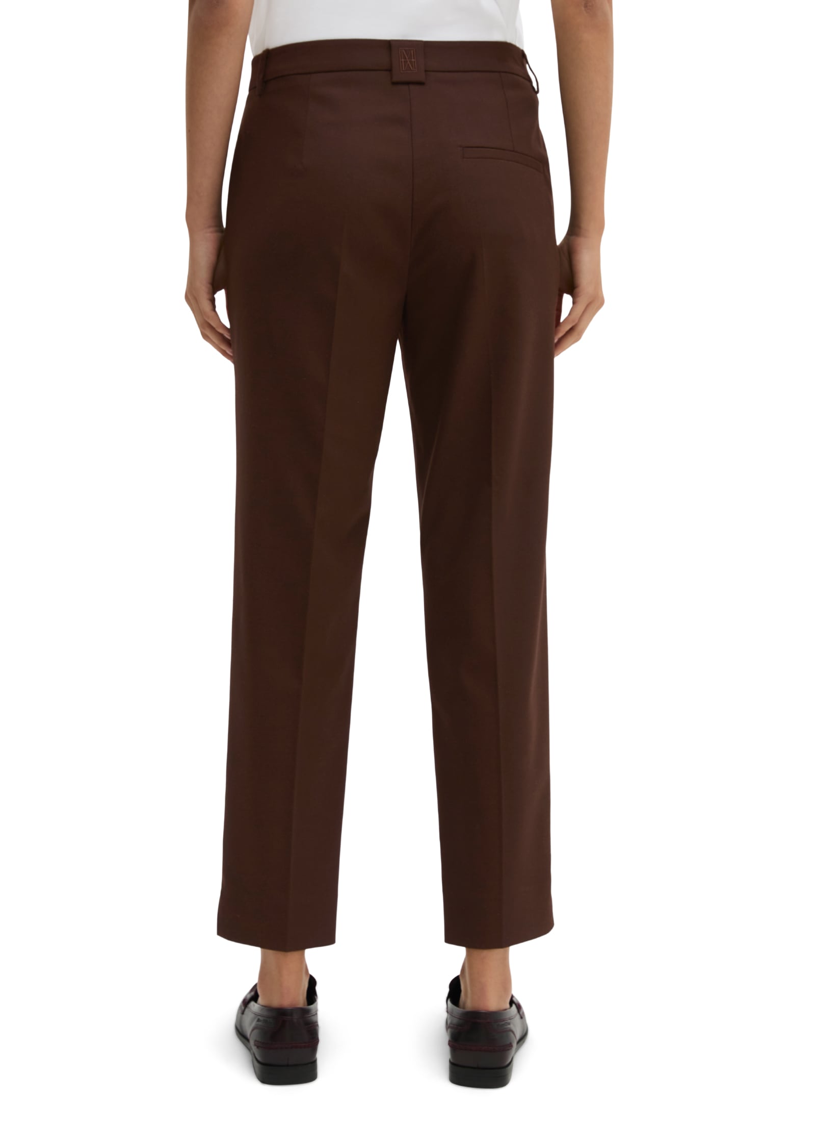 Marc O'Polo Stoffhose  mit geschlitztem Saum, Slim Fit