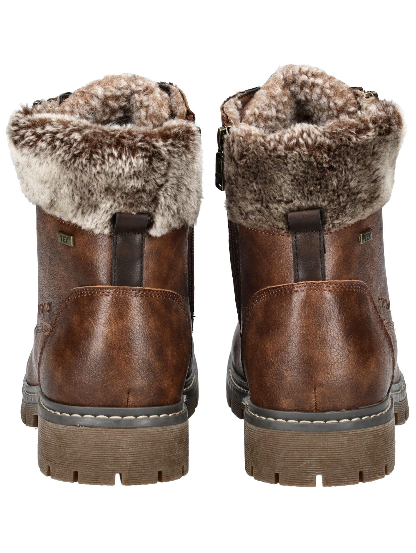 TOM TAILOR Schnürstiefelette »Tom Tailor Stiefelette Lederimitat/Textil«