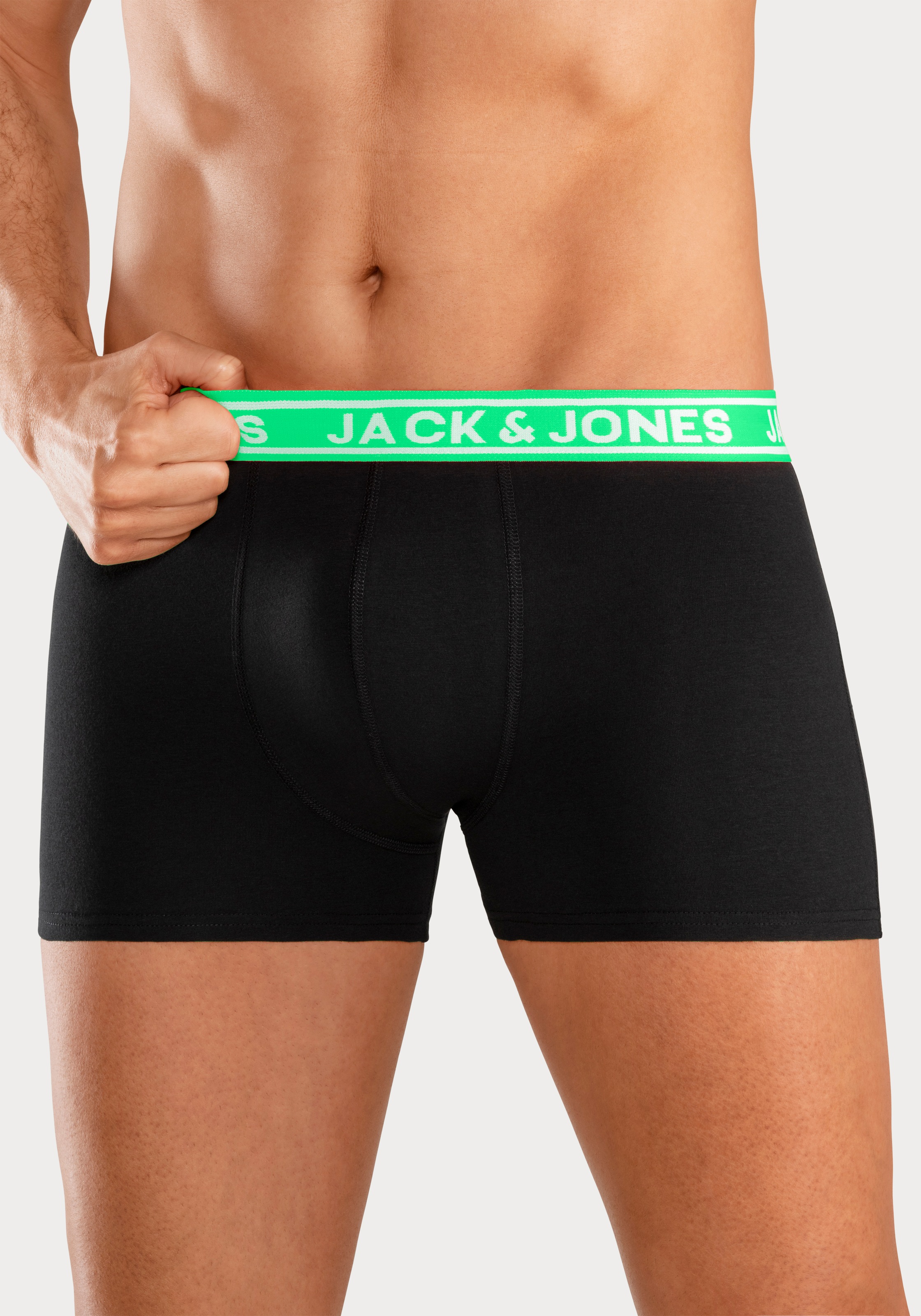Jack & Jones Trunk "JACCRISP im 6er Pack mit Logobund und Stretchkomfort" P günstig online kaufen