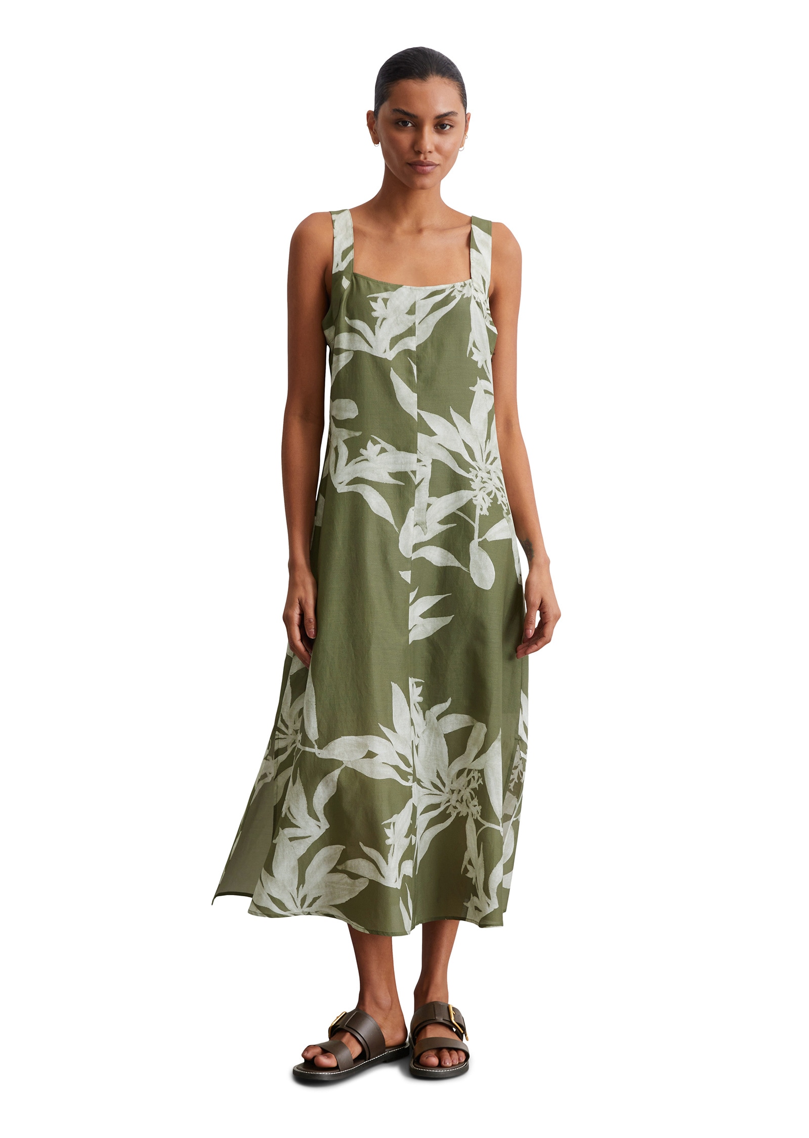 Marc O'Polo Druckkleid »aus Organic-Cotton-Viskose-Mix«